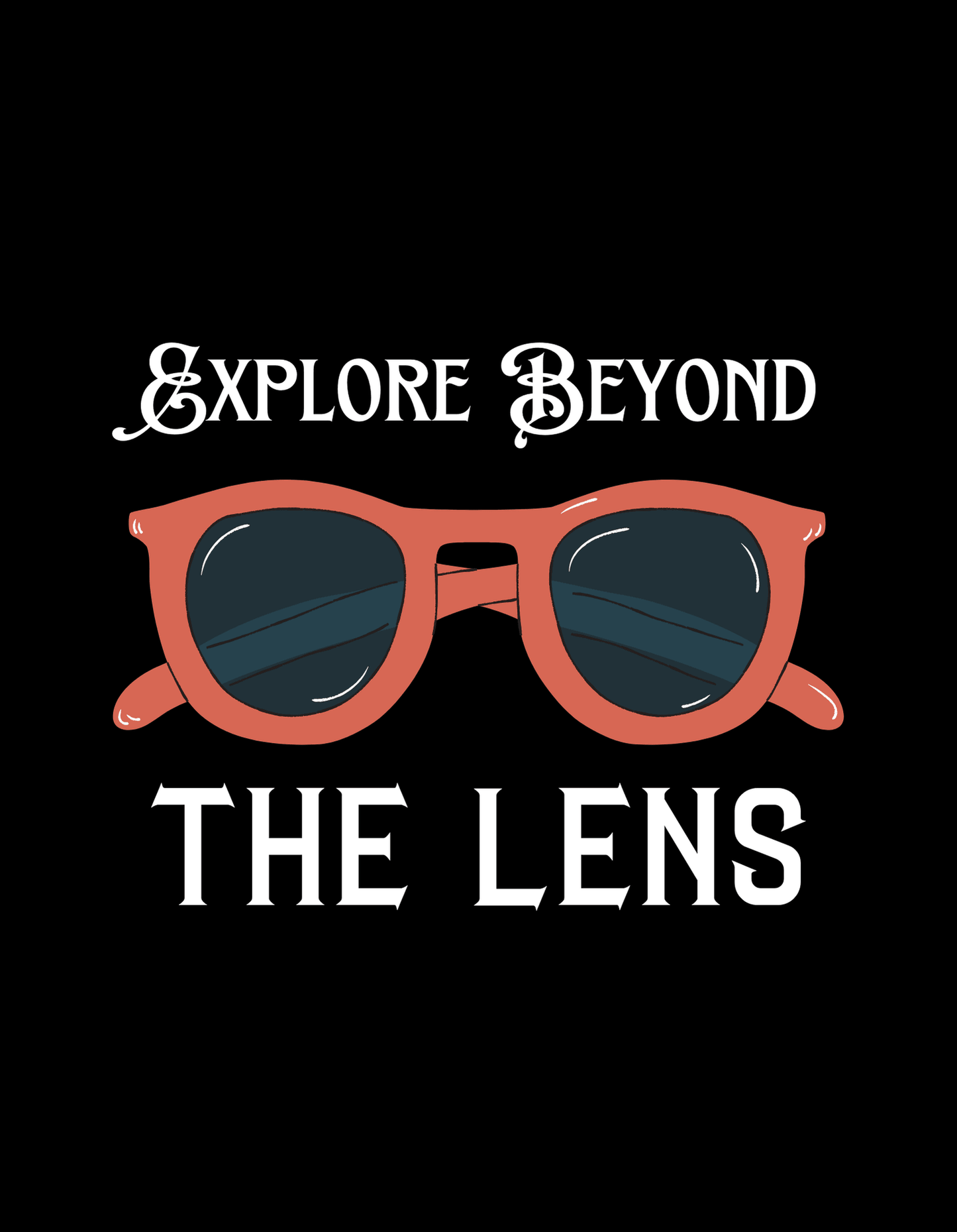 Explore Beyond The Lens T-Shirt - The Khoj Store