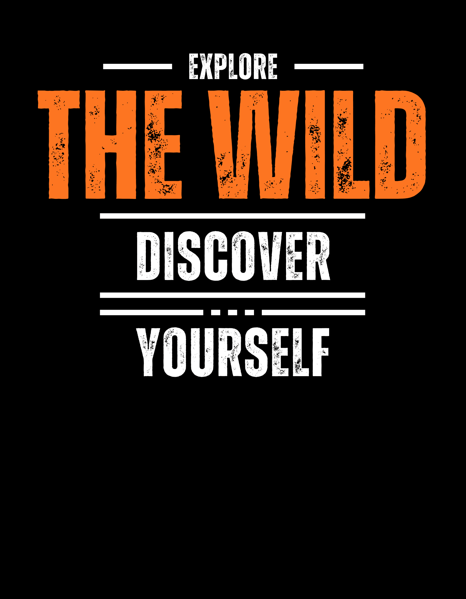 Explore The Wild Discover Yourself T-Shirt - The Khoj Store