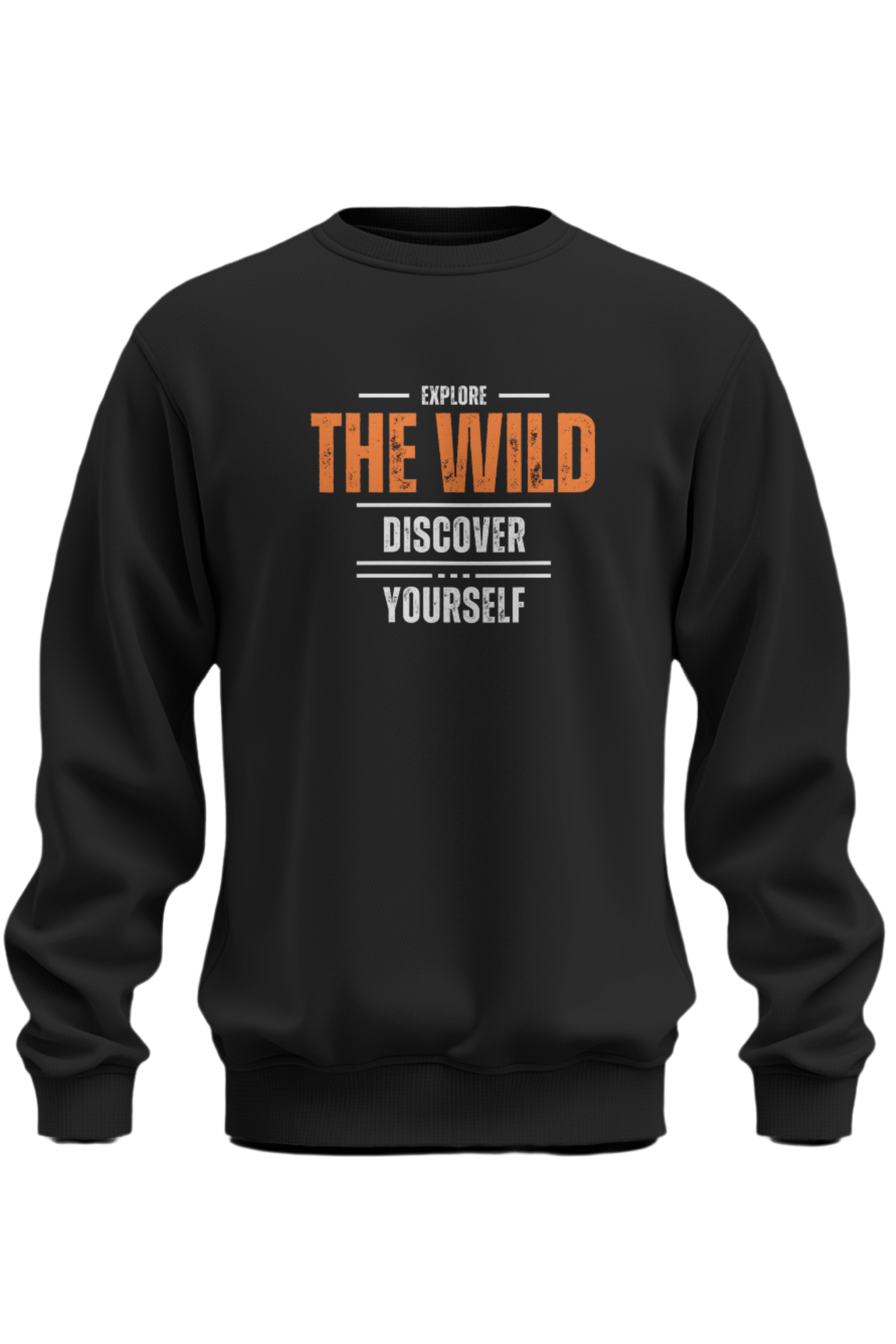 Explore The Wild Discover Yourself Sweatshirt - The Khoj Store