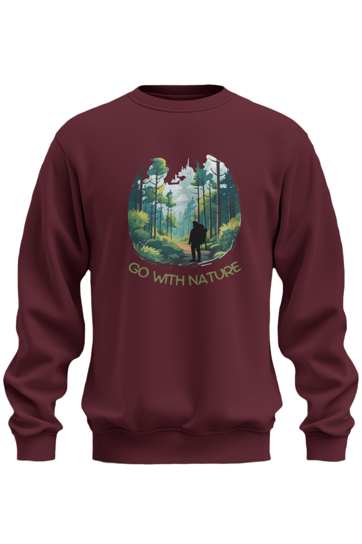 Go With Nature Sweatshirt - The Khoj Store