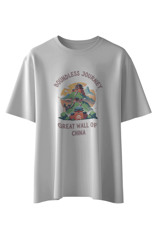 Boundless Journey: Great Wall of China T-Shirt - The Khoj Store
