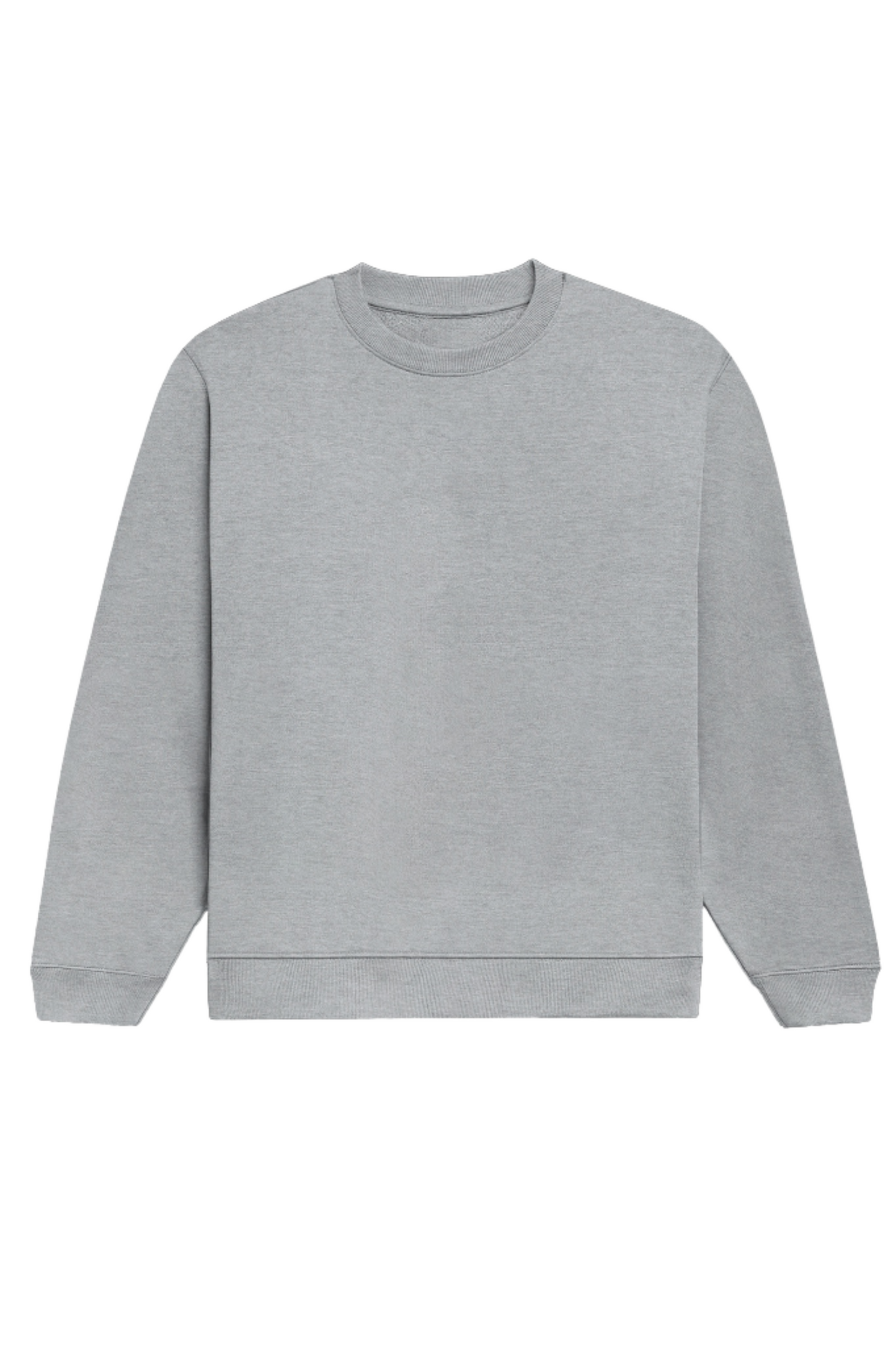 Heather Grey Melange Sweatshirt