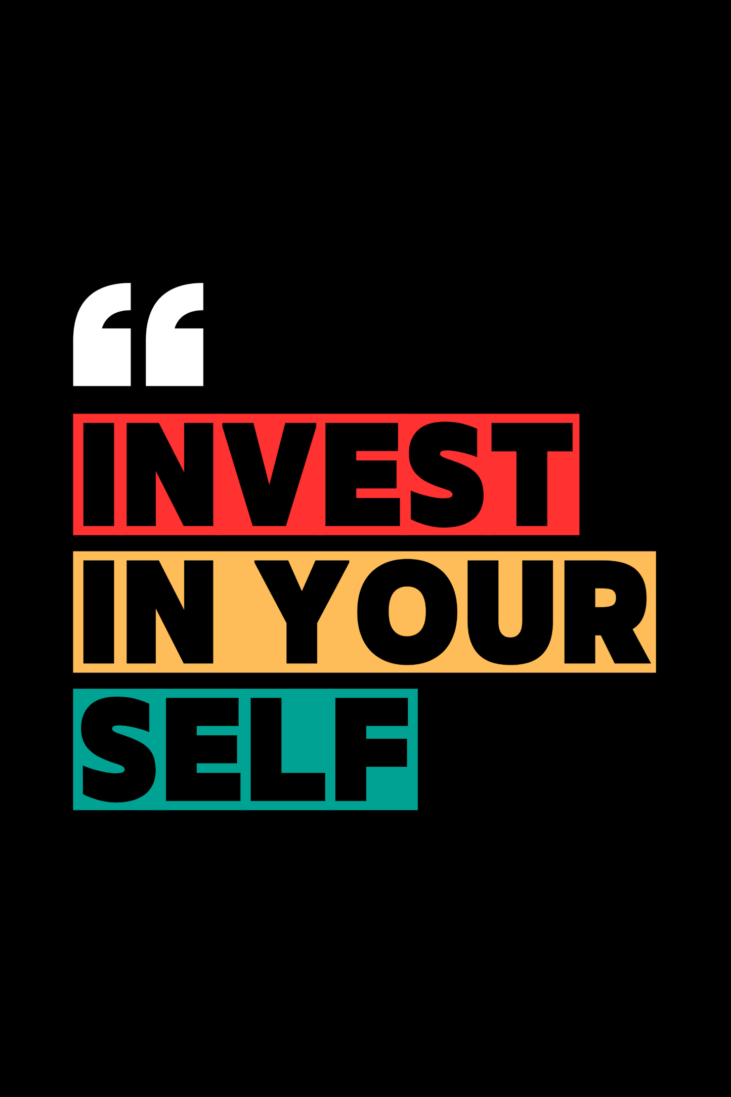 Invest In Yourself Oversized T-Shirt