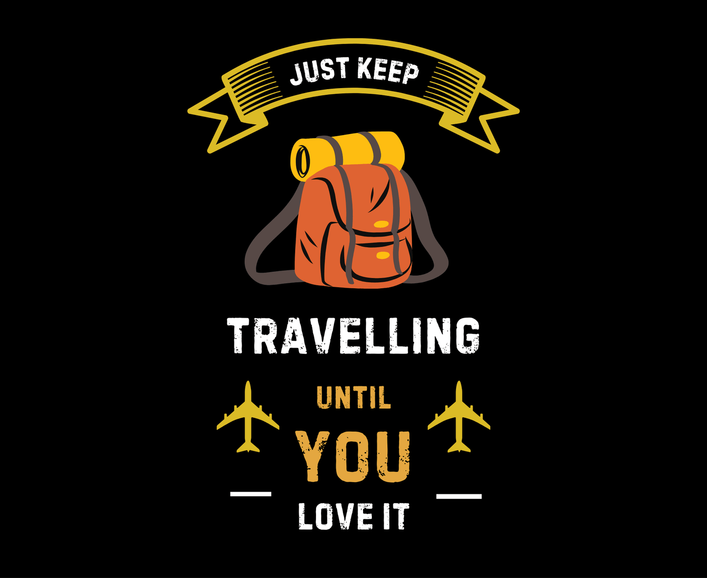 Just Keep Travelling Until You Love It - The Khoj Store