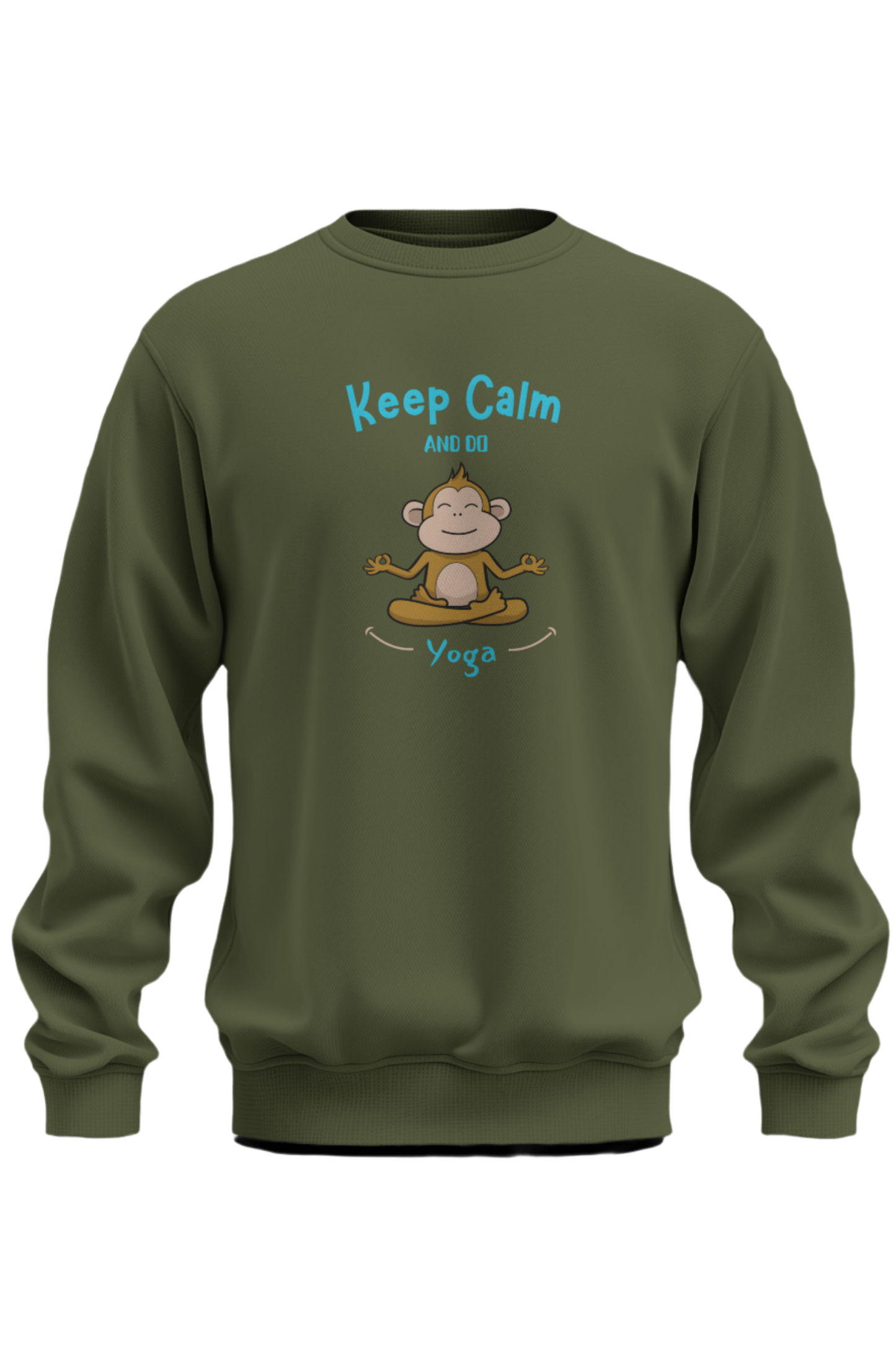 Keep Calm And Do Yoga Sweatshirt - The Khoj Store