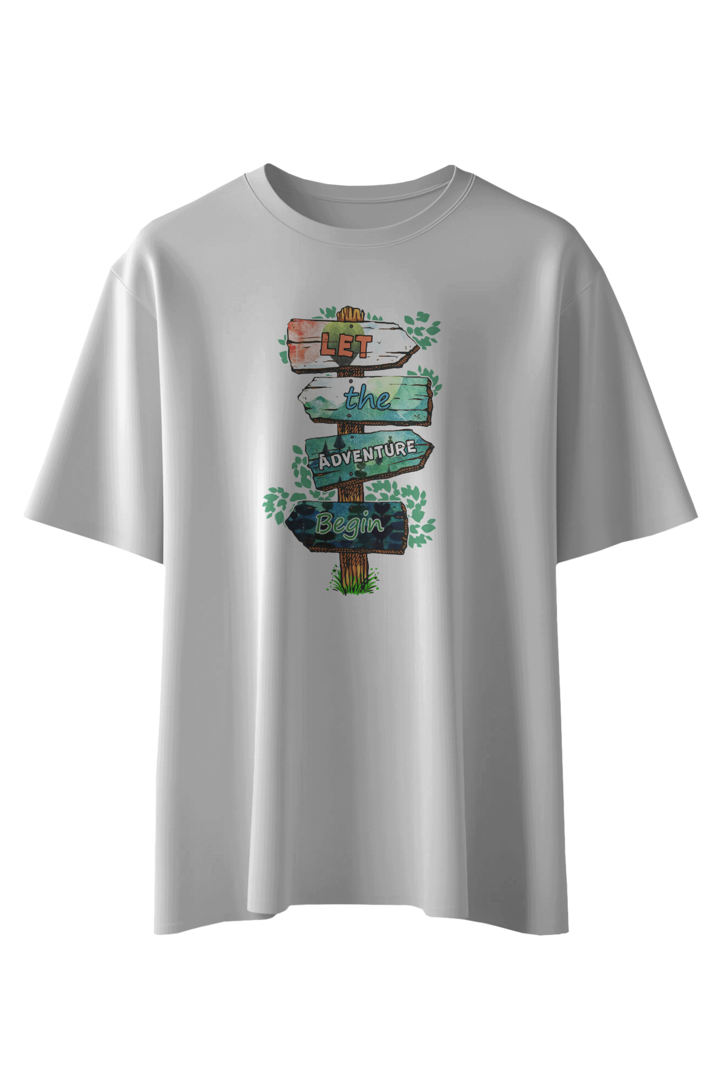 Let The Adventure Begins T-Shirt - The Khoj Store