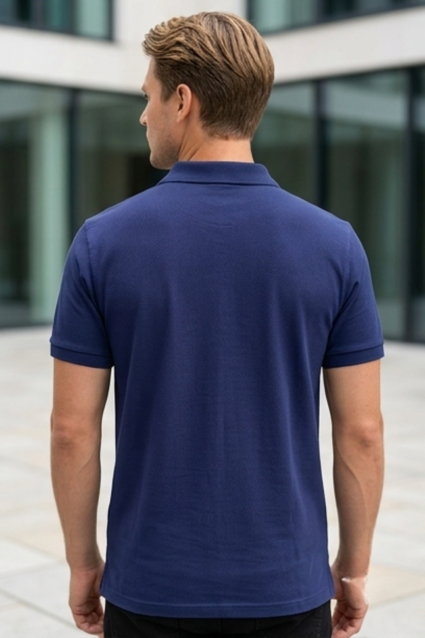 Majestic Wave Royal Blue Polo