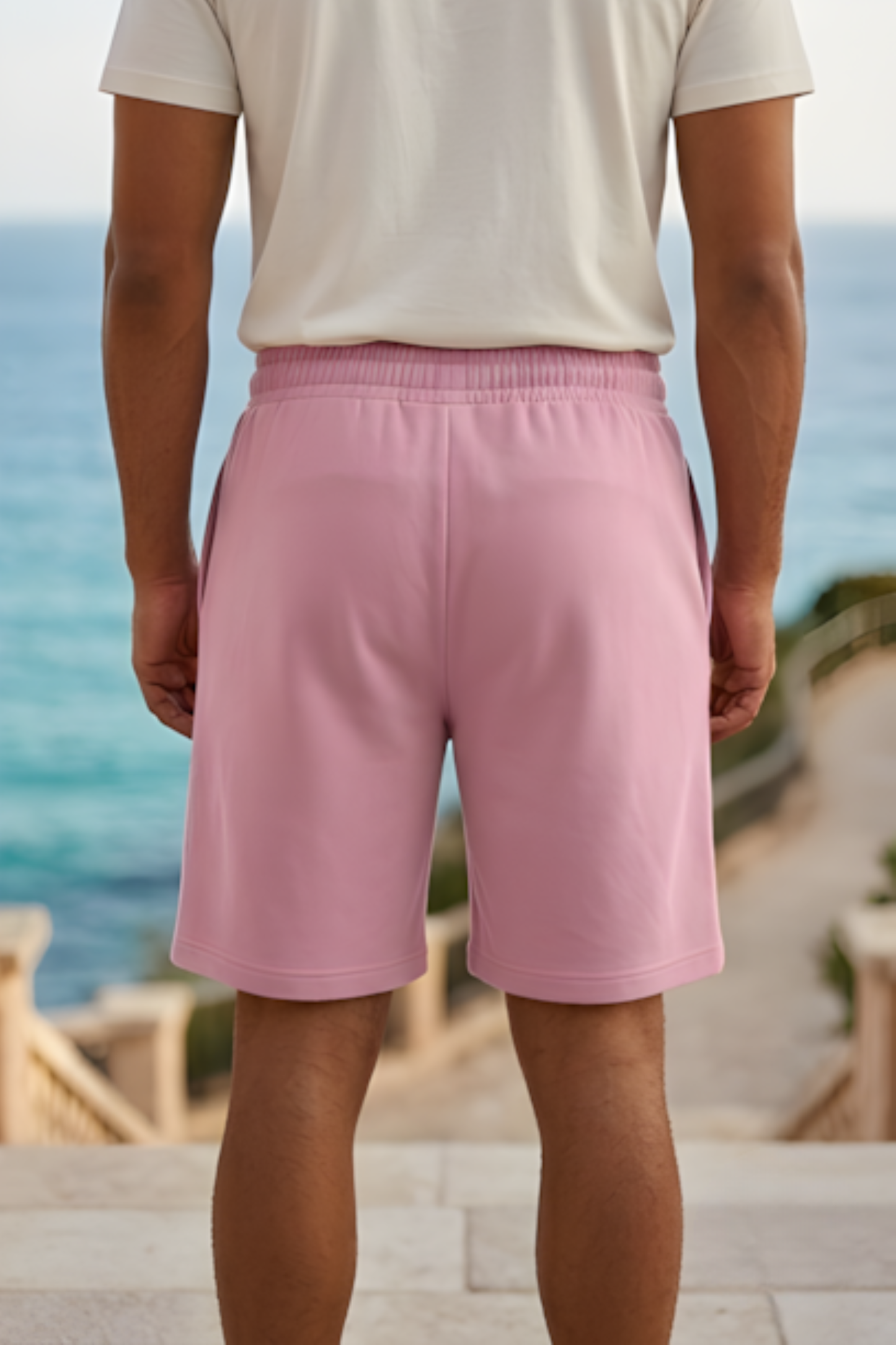 Men's Flamingo Terry Shorts
