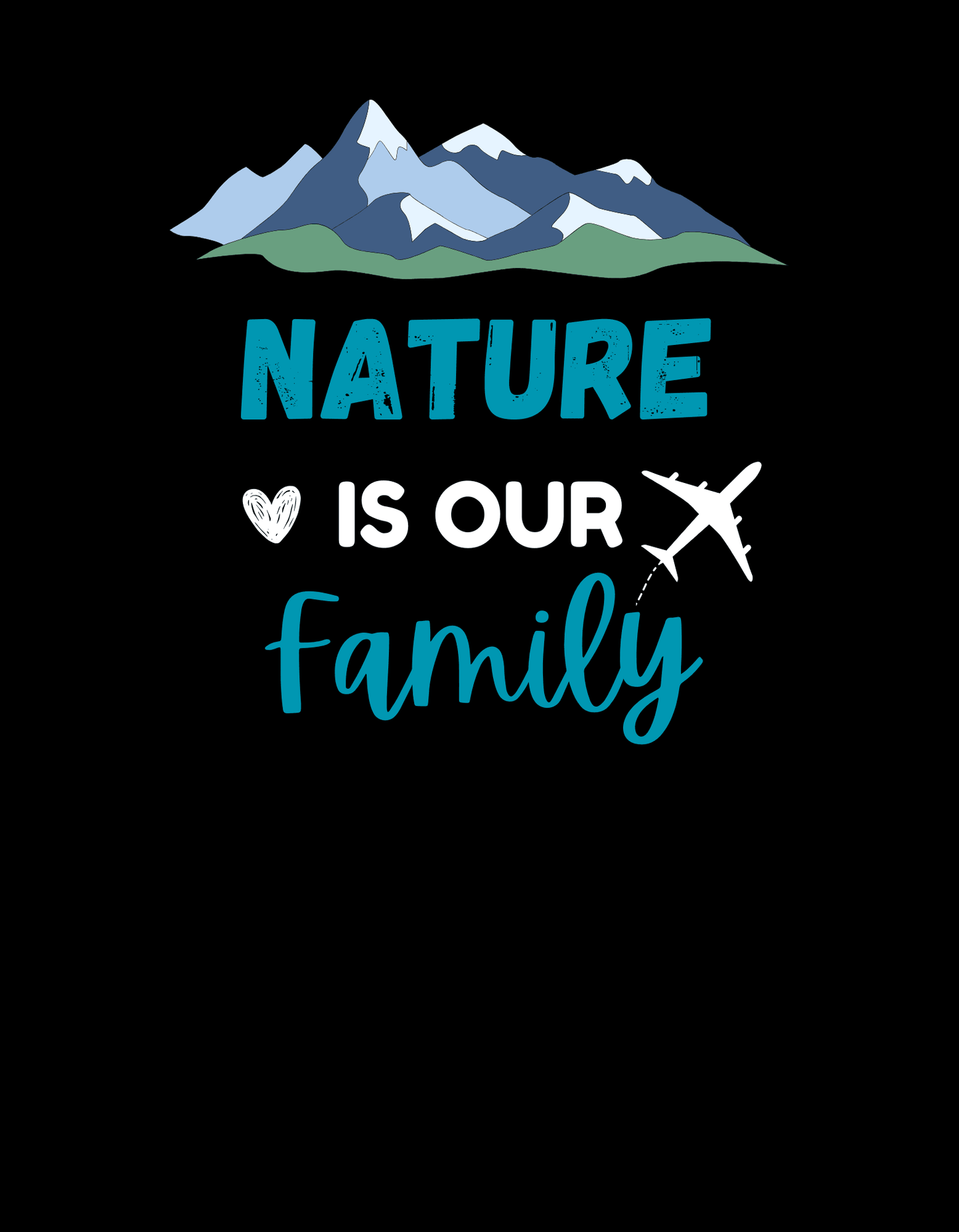 Nature Is Our Family T-Shirt - The Khoj Store