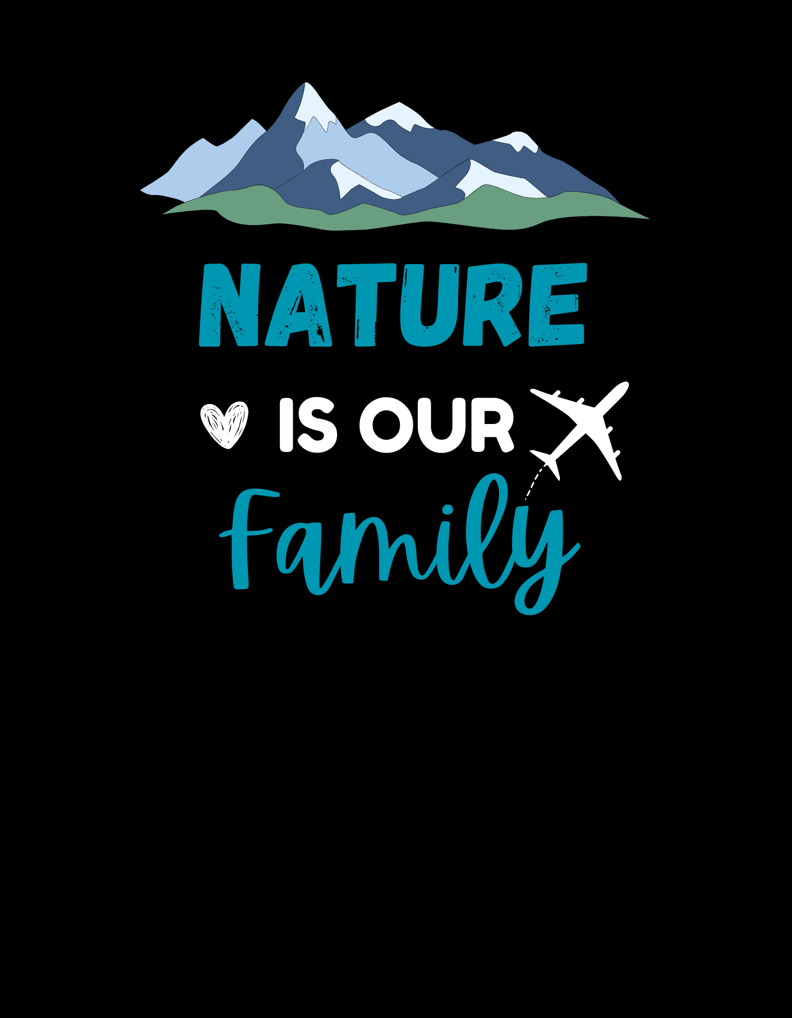 Nature Is Our Family T-Shirt - The Khoj Store