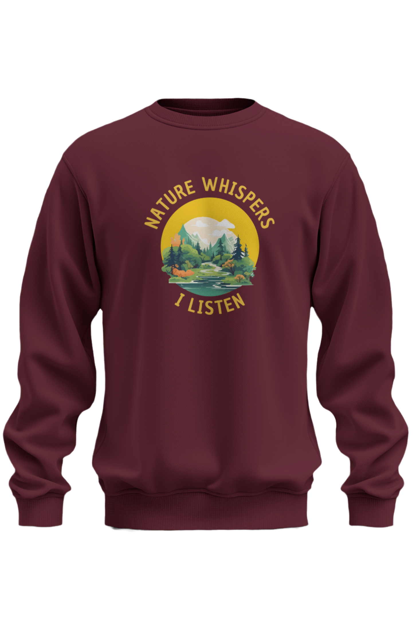 Nature Whispers I Listen Sweatshirt - The Khoj Store