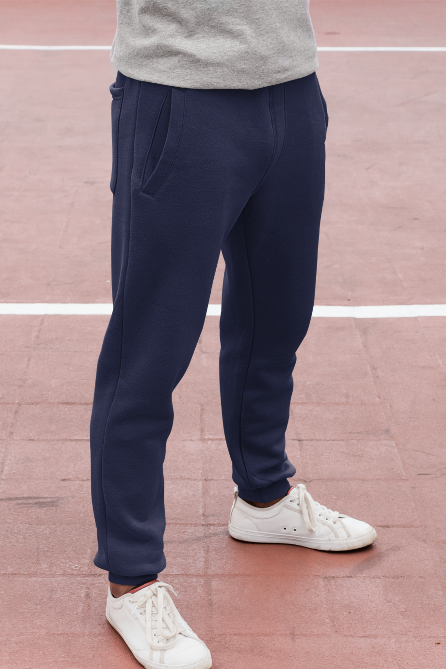 Navy Blue Odyssey Joggers - The Khoj Store