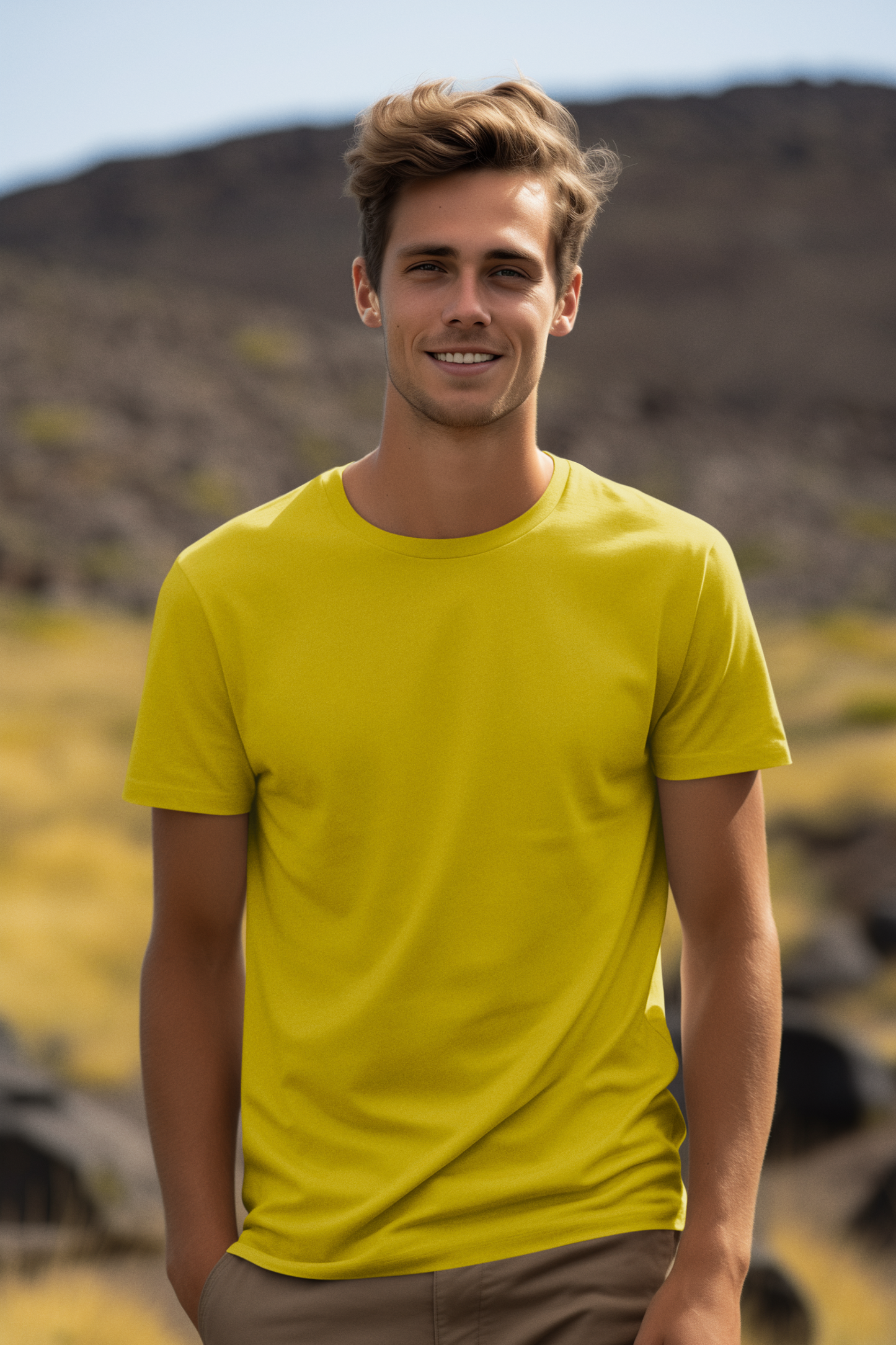 Desert Sun New Yellow T-Shirt