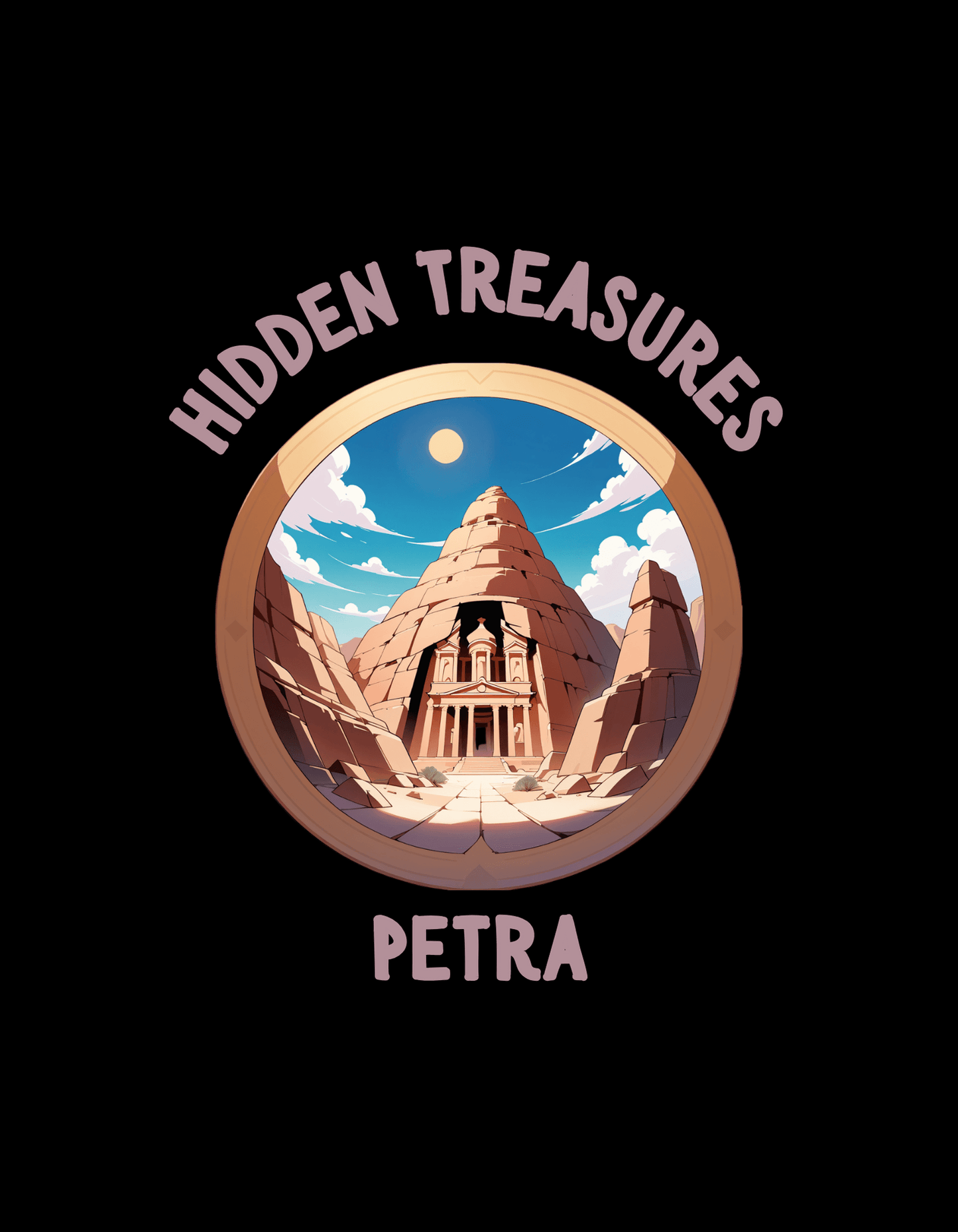 Hidden Treasures: Petra T-Shirt - The Khoj Store