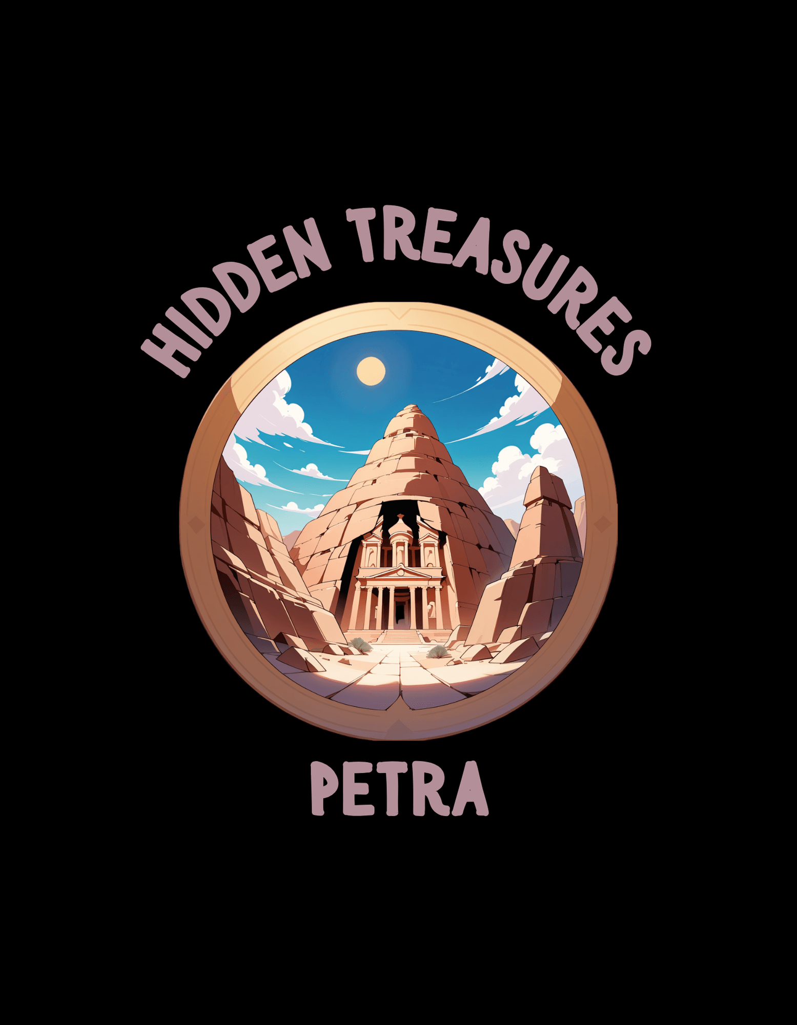 Hidden Treasures: Petra T-Shirt - The Khoj Store