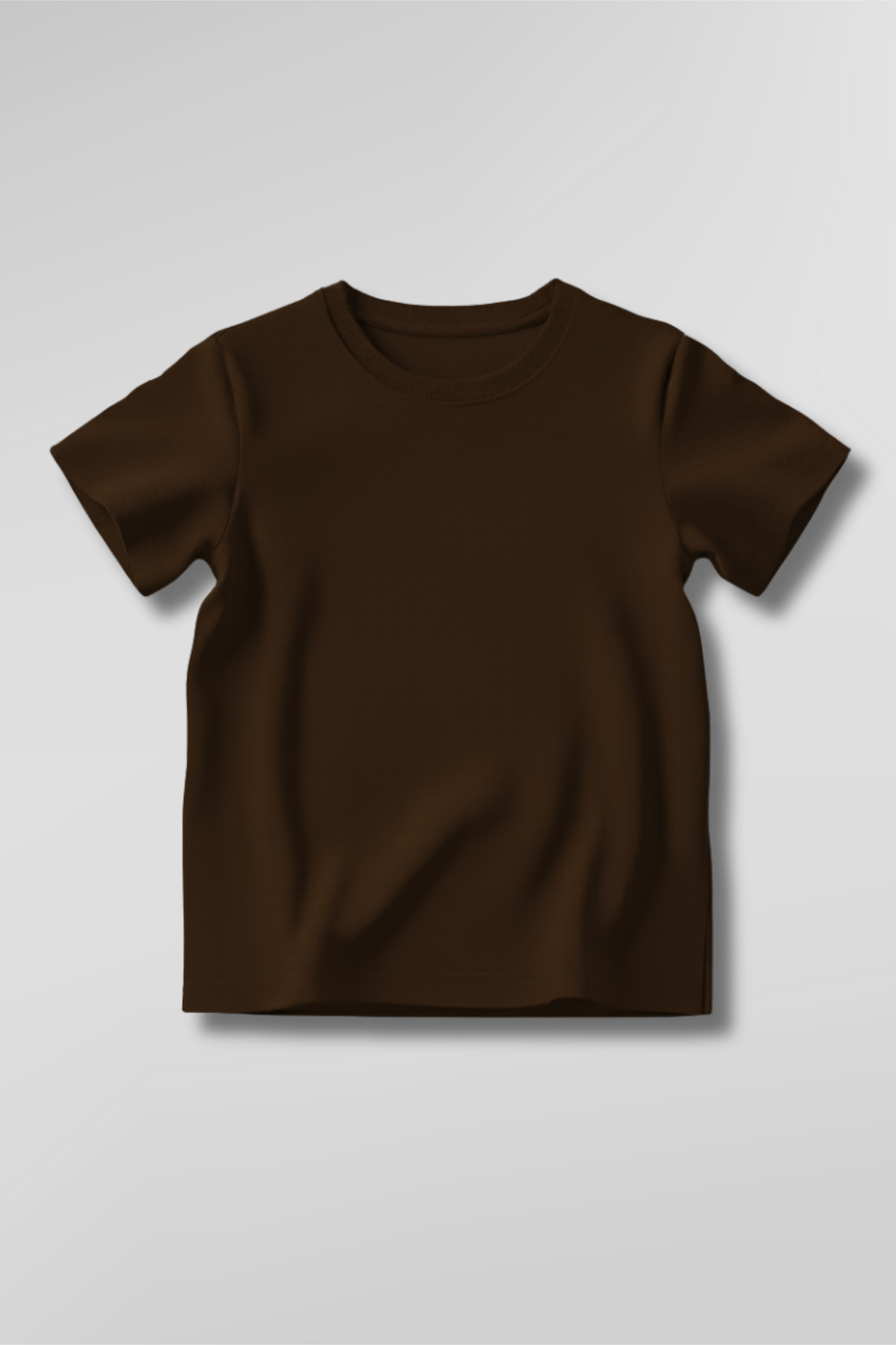 Brewed Earth Coffee Brown Kids T-Shirt