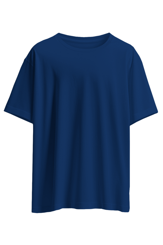 Cobalt Rush Royal Blue Oversized T-Shirt