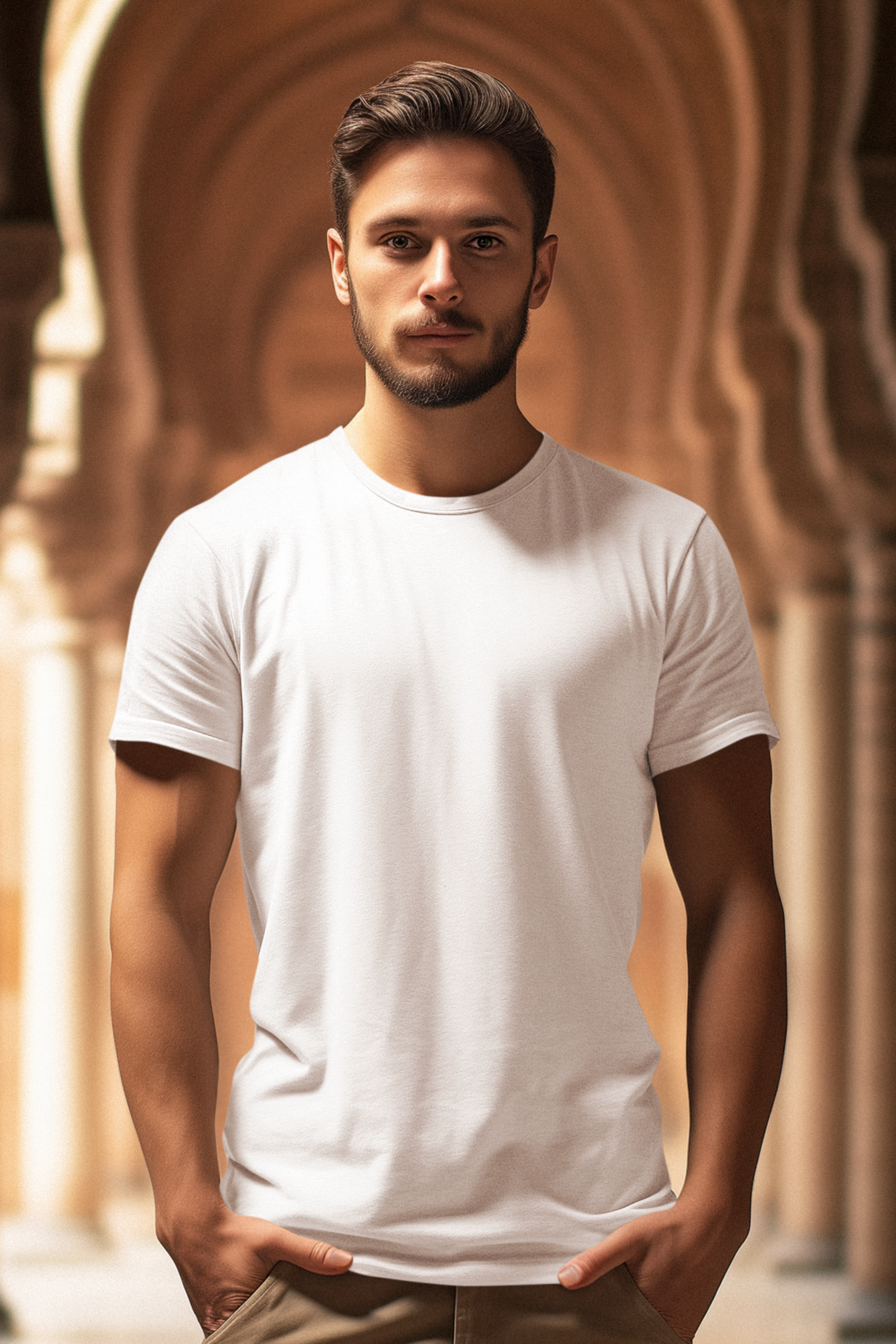 Pure Essence White T-Shirt - The Khoj Store
