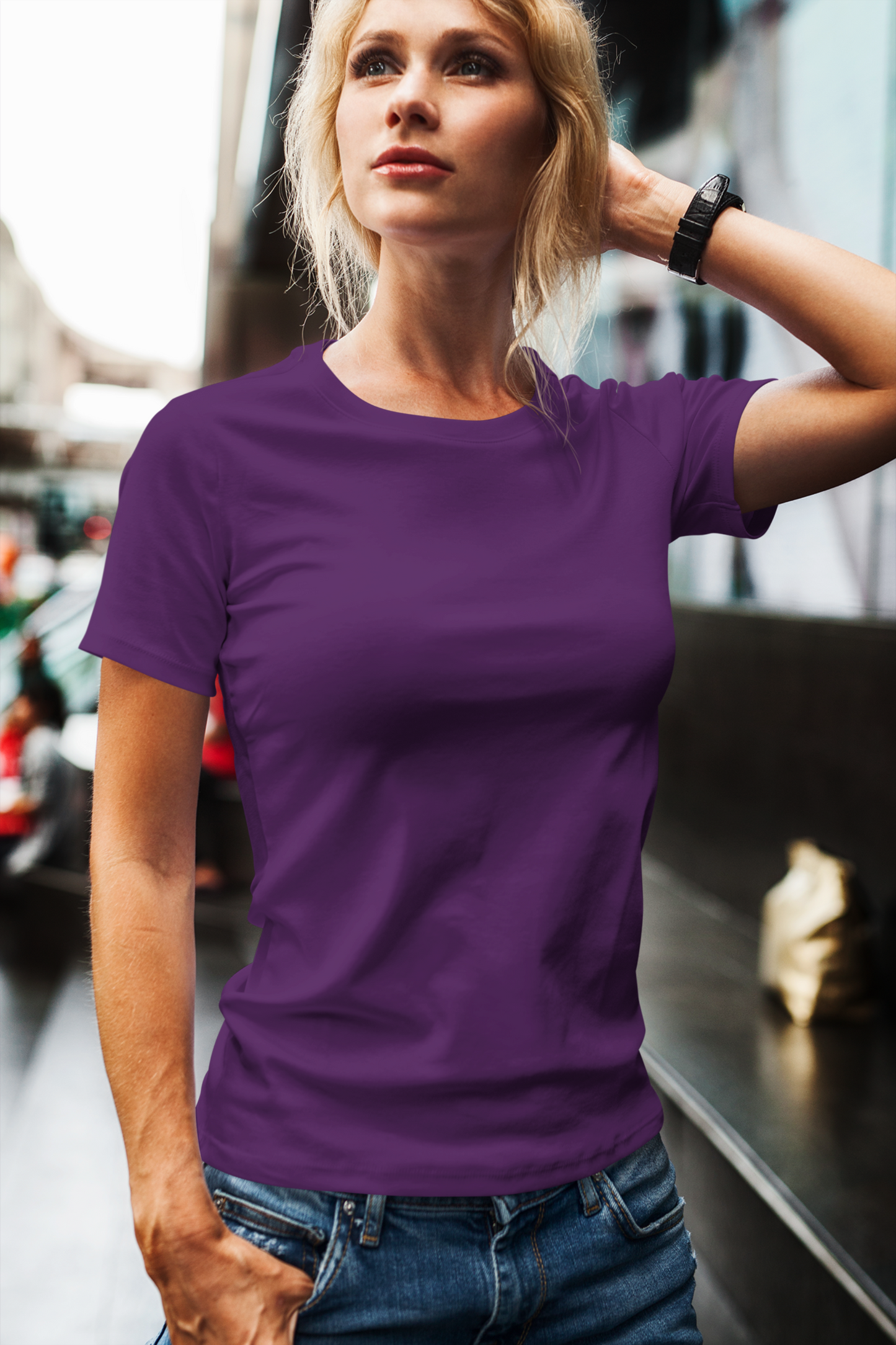 Royal Aura Purple Women's T-Shirt