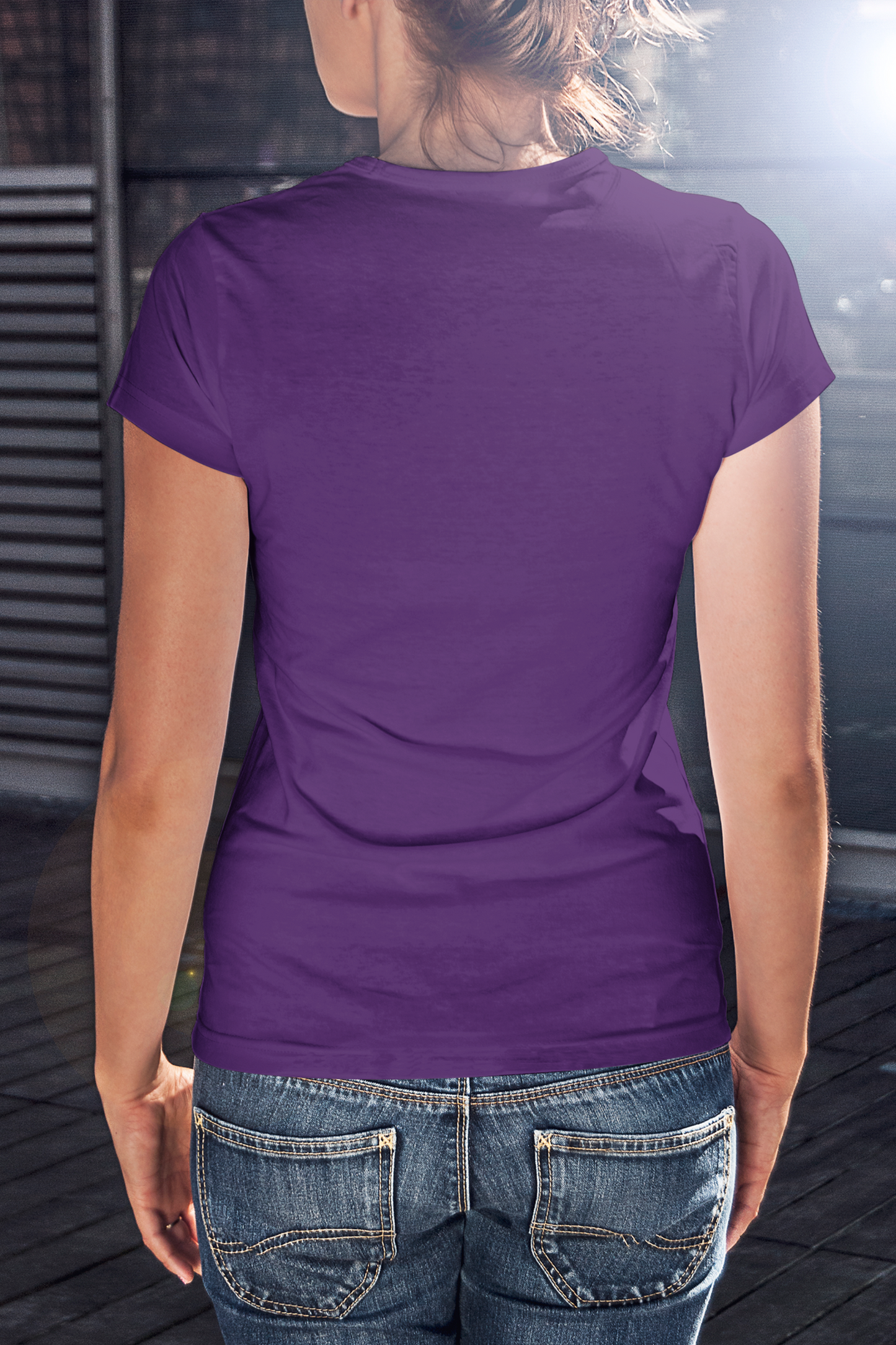 Royal Aura Purple Women's T-Shirt