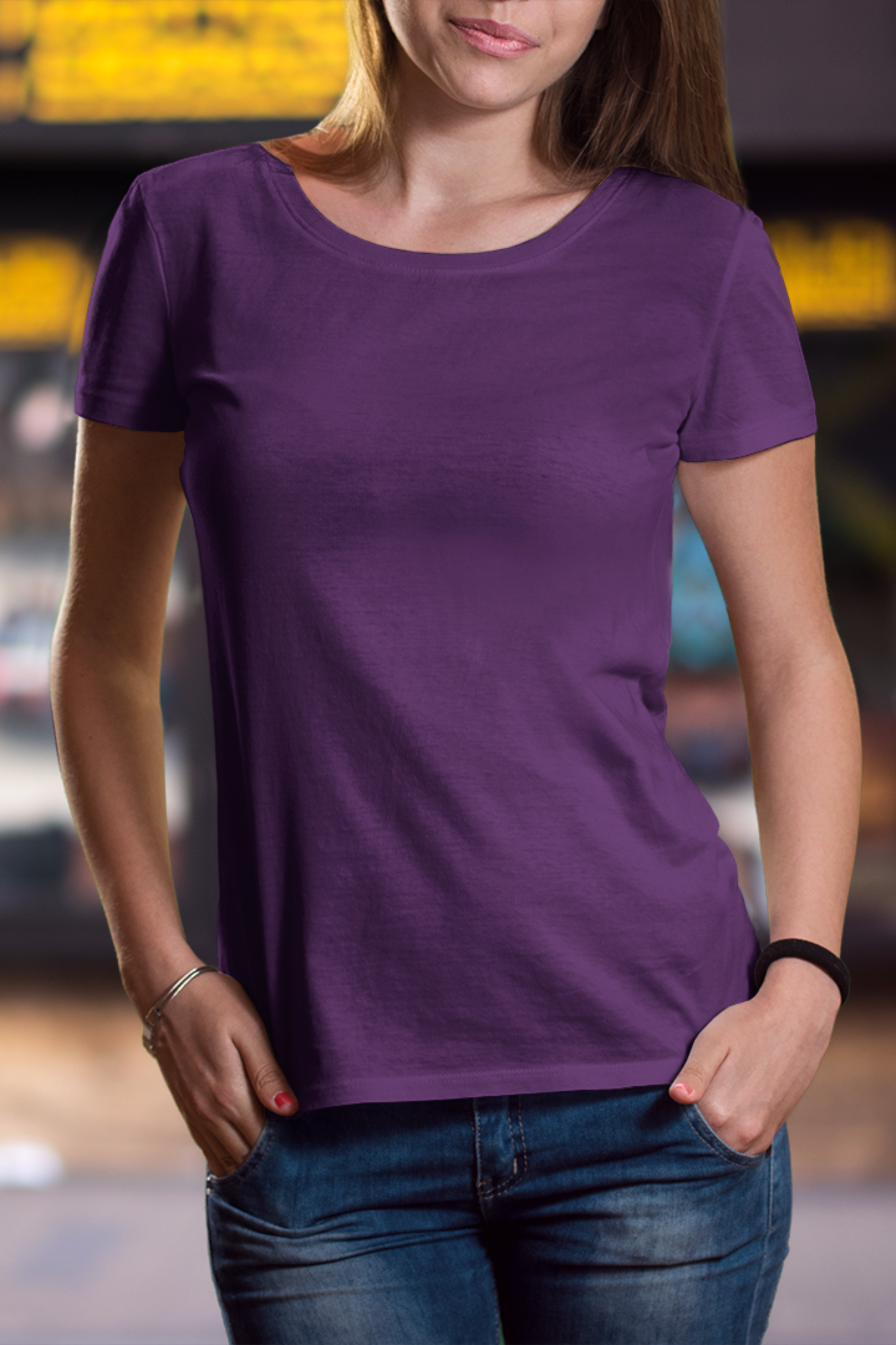 Royal Aura Purple Women's T-Shirt