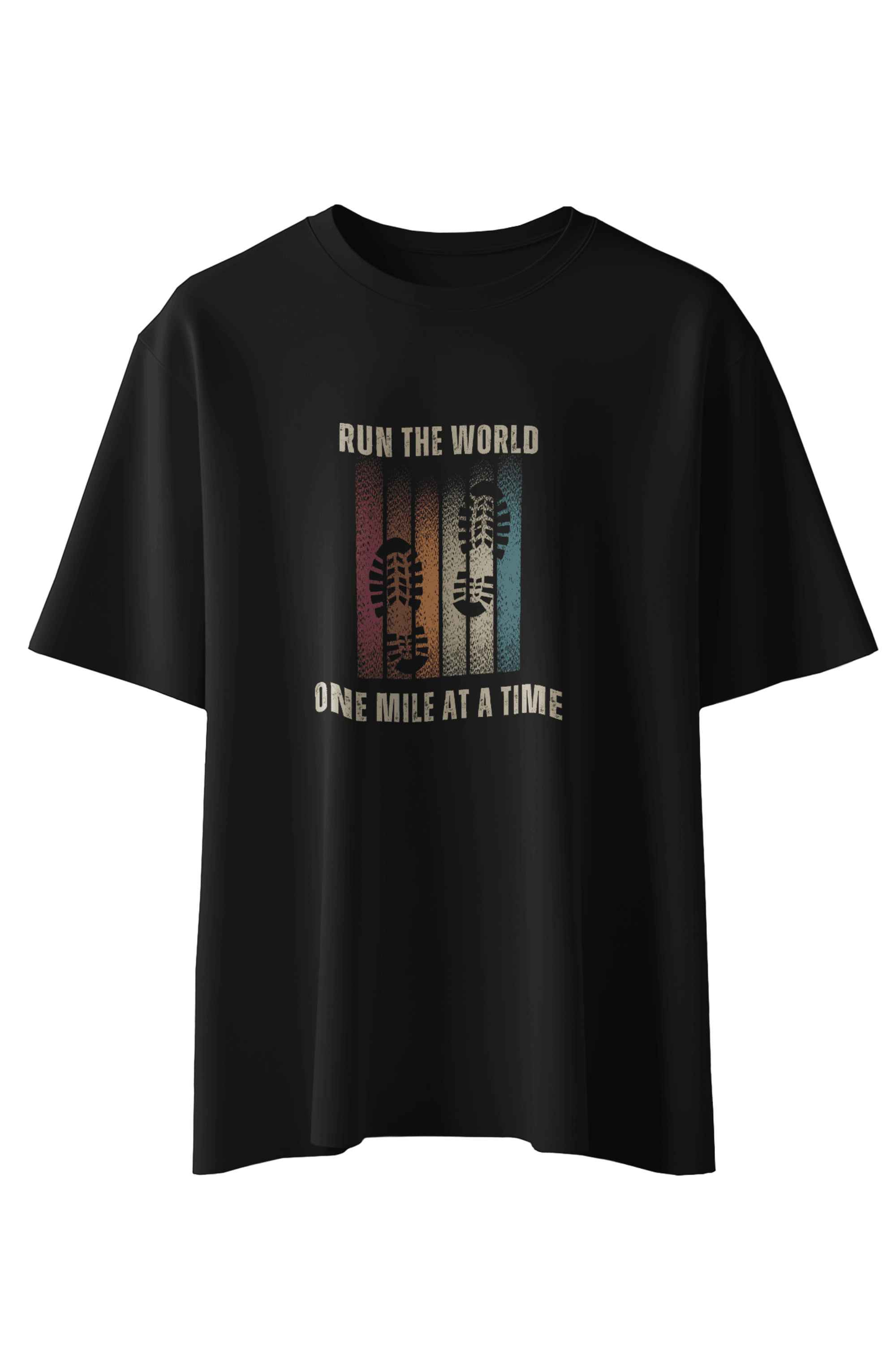 Run The World, One Mile At A Time T-Shirt