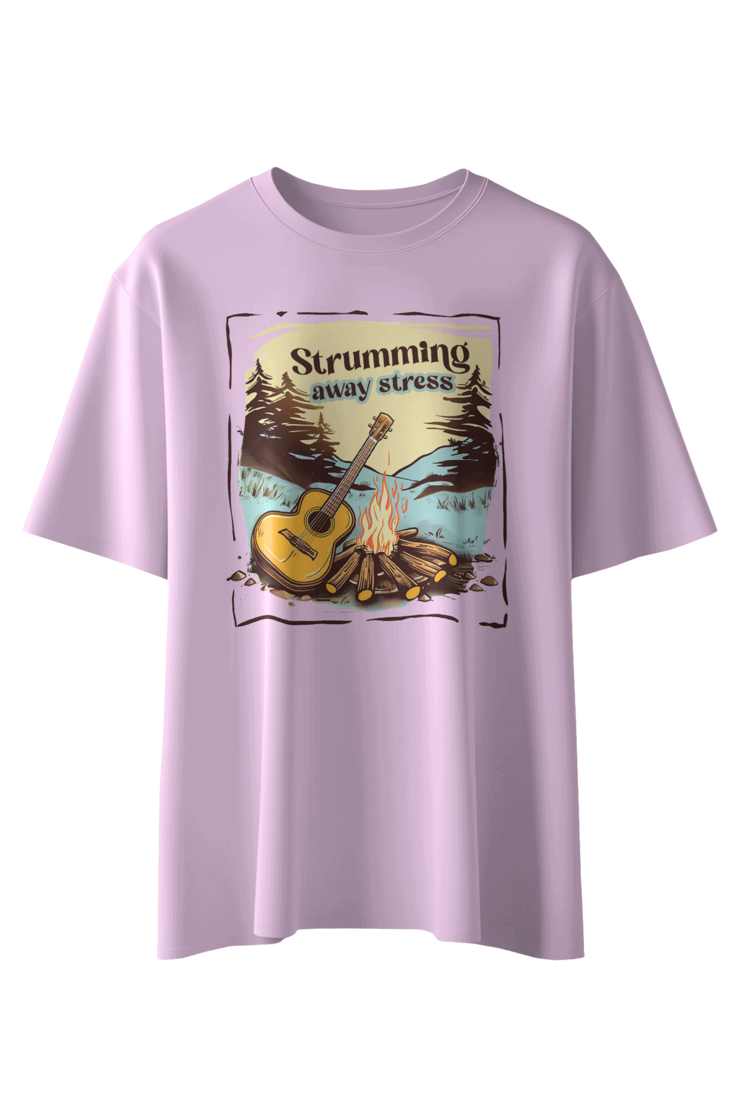 Strumming Away Stress T-Shirt