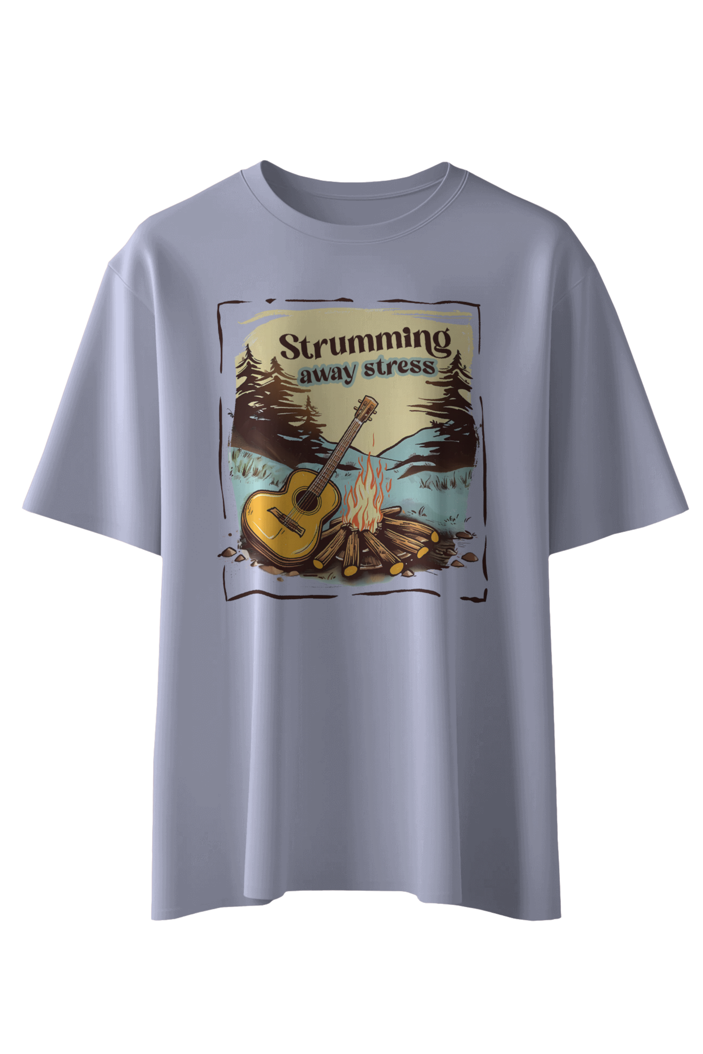 Strumming Away Stress T-Shirt