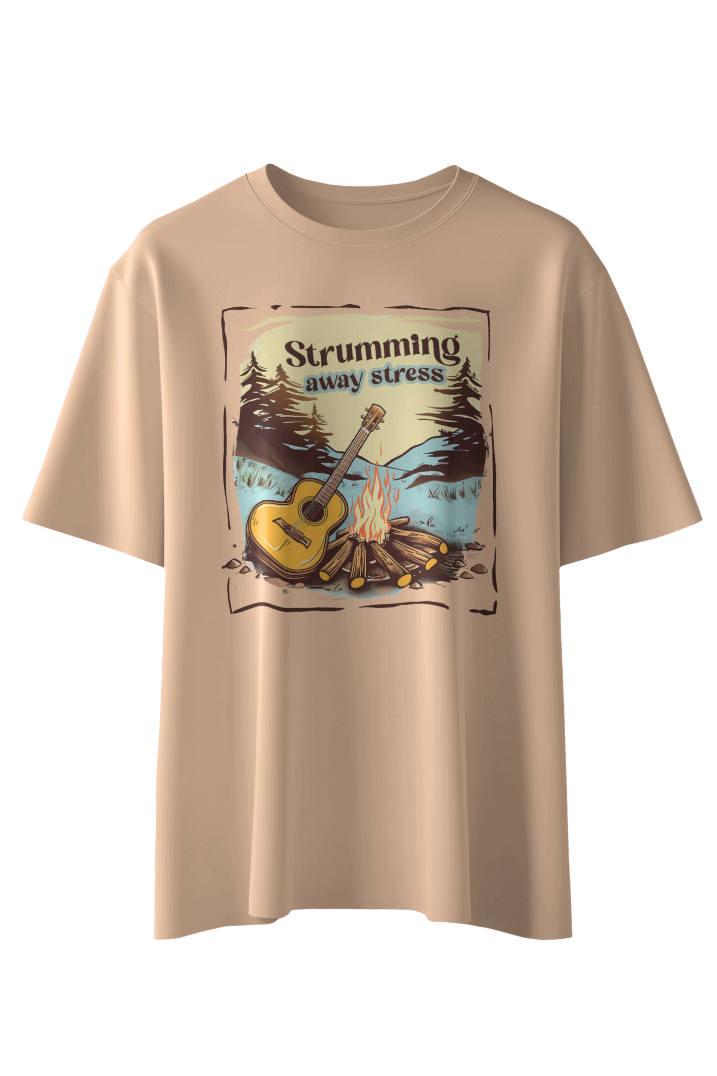 Strumming Away Stress T-Shirt