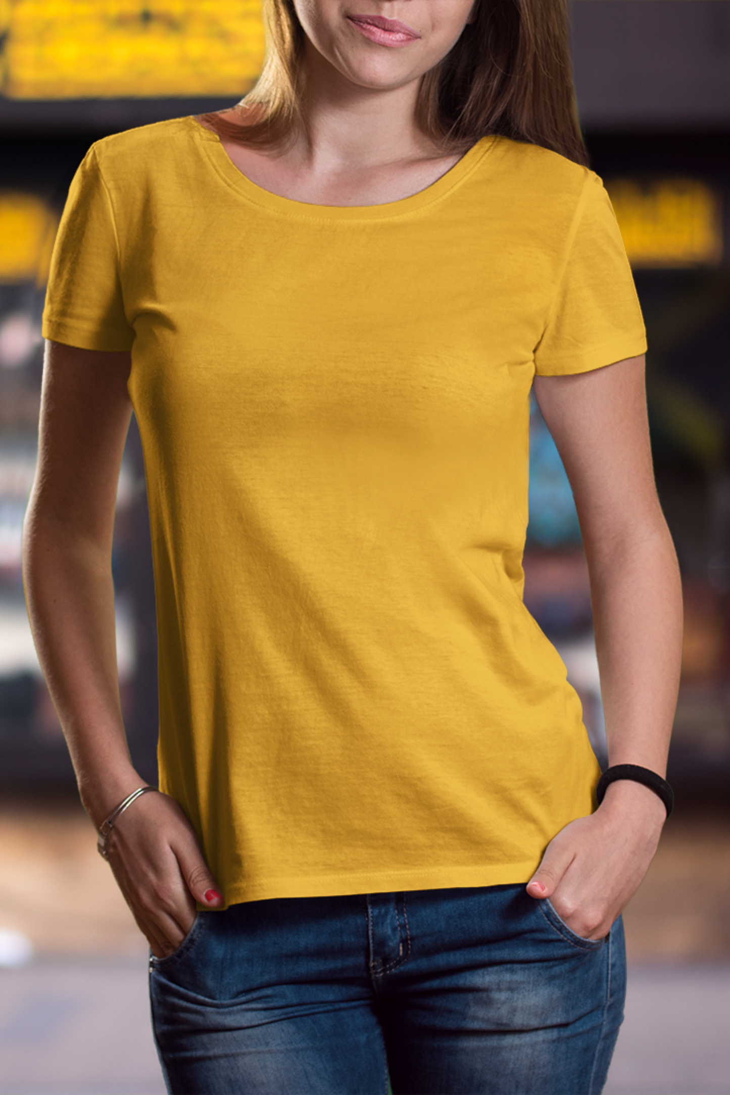 Sunlark Mustard Yellow Women's T-Shirt