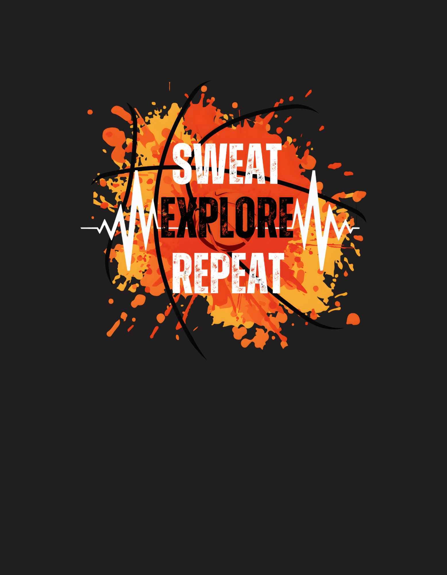 Sweat Explore Repeat T-Shirt