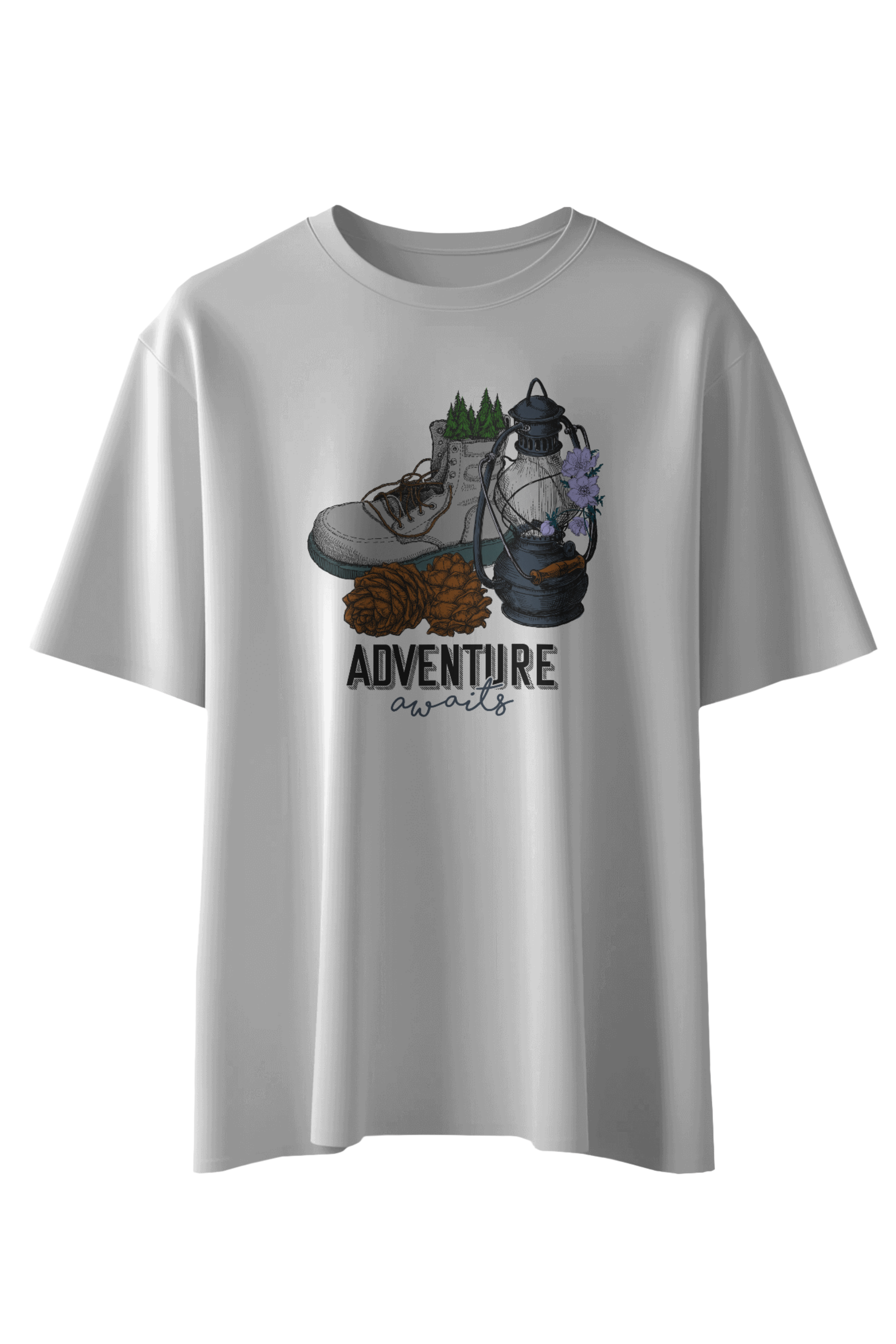 The Adventure Awaits T-Shirt - The Khoj Store