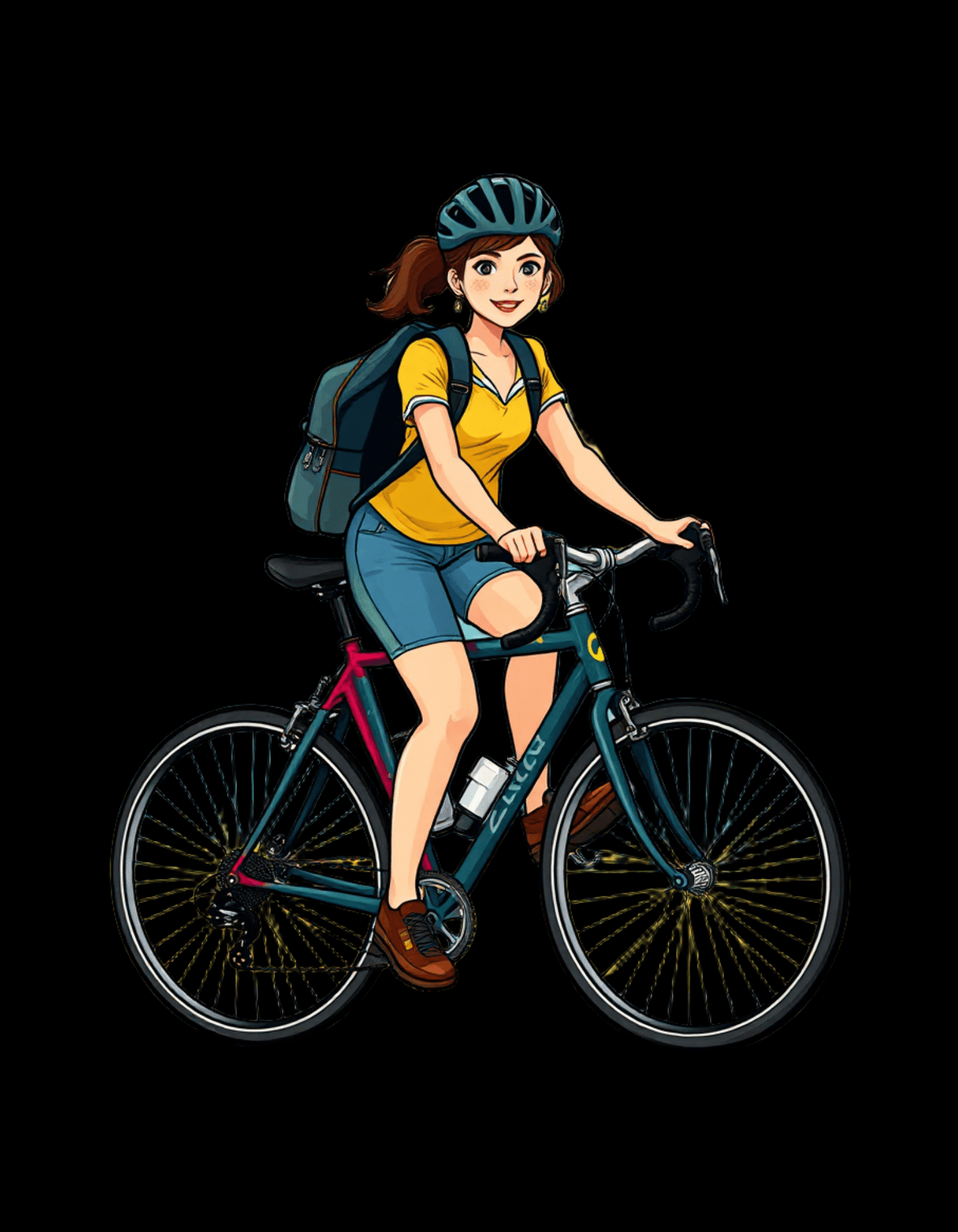 The Female Cyclist - The Khoj Store