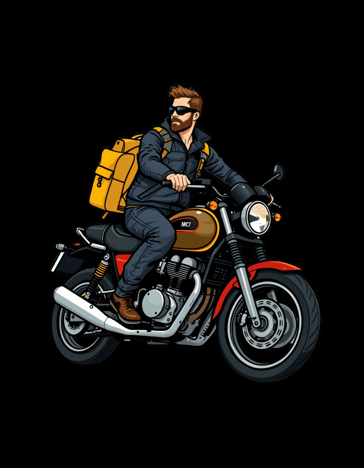 The Male Biker