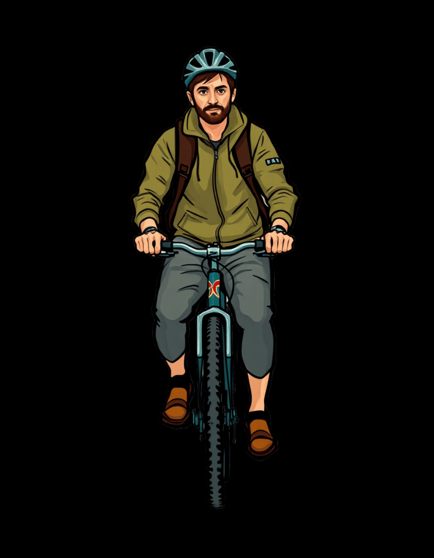 The Male Cyclist