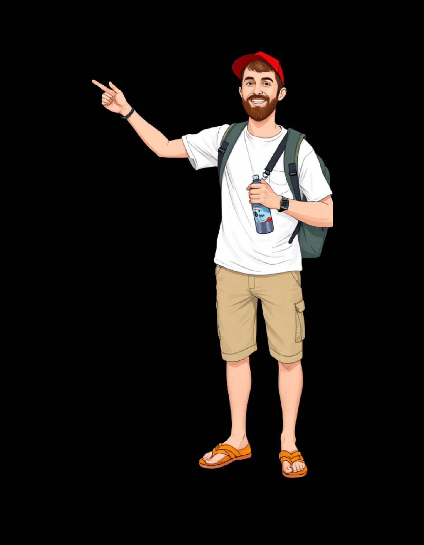 The Male Hitchhiker - The Khoj Store