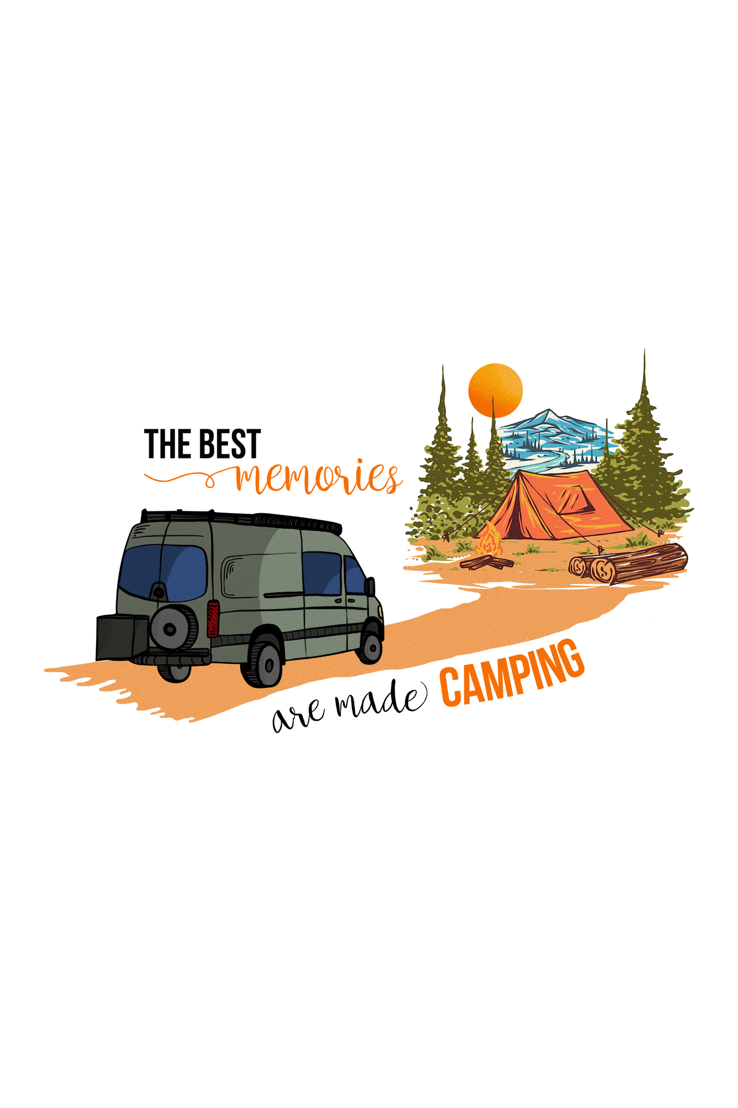 The Best Memories Are Made Camping T-Shirt