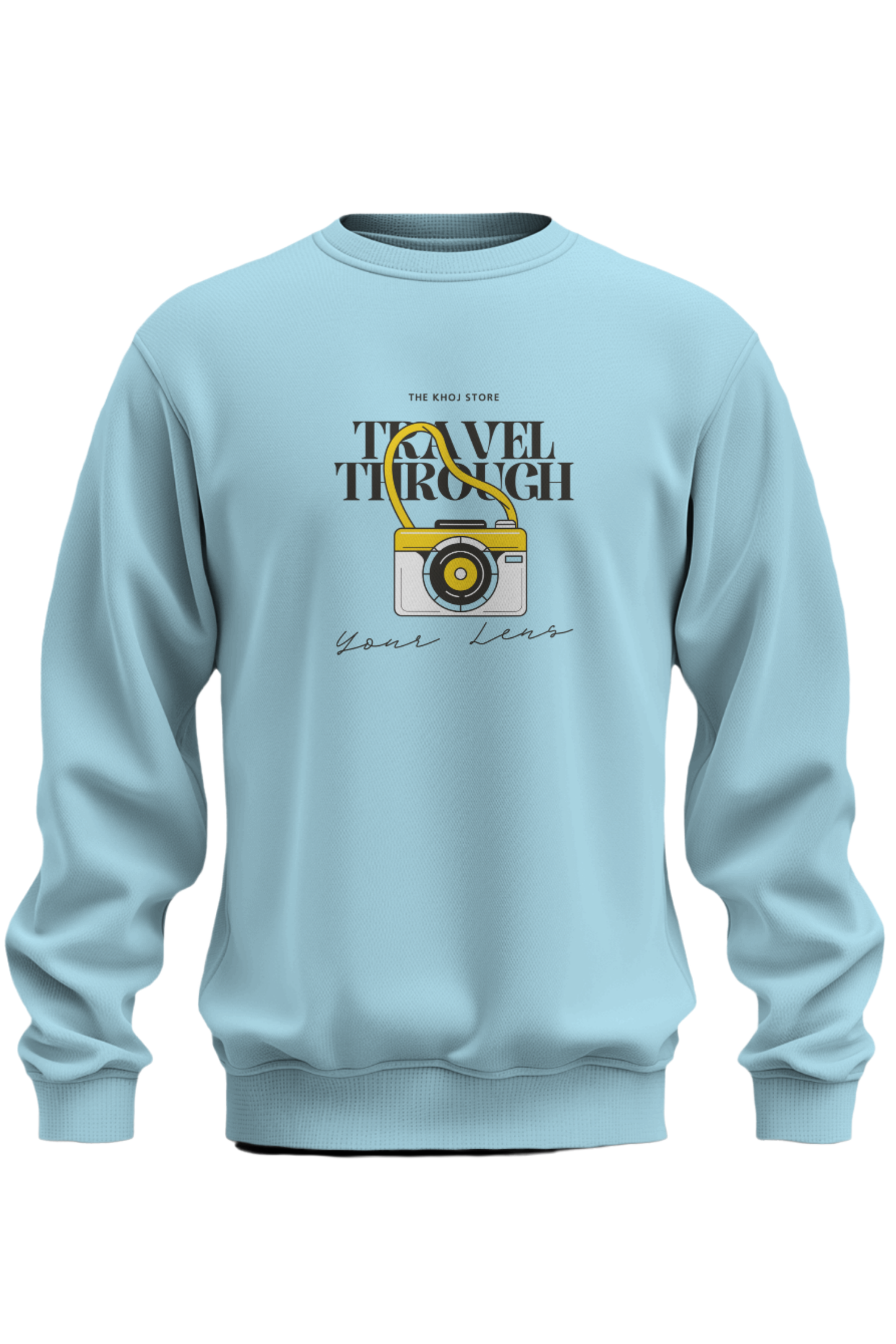 Travel Through Your Lens Sweatshirt - The Khoj Store