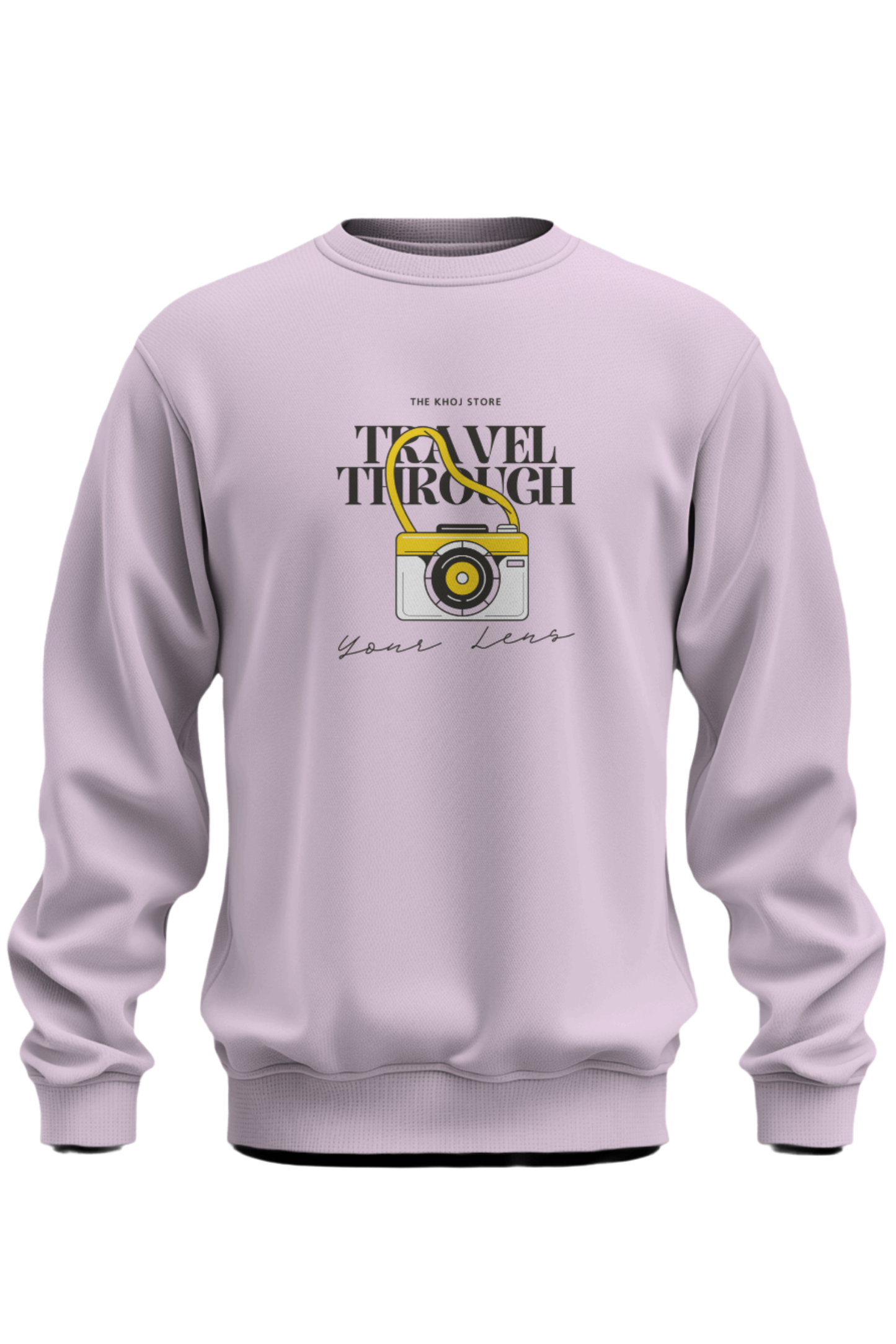 Travel Through Your Lens Sweatshirt - The Khoj Store
