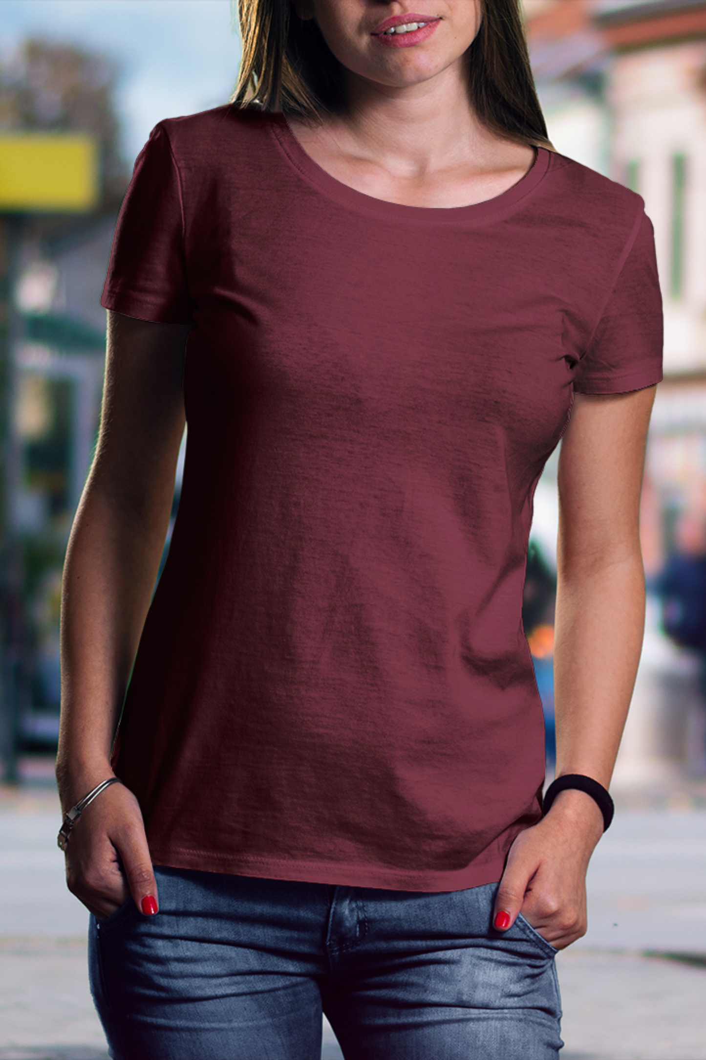 Wildwood Maroon Women's T-Shirt