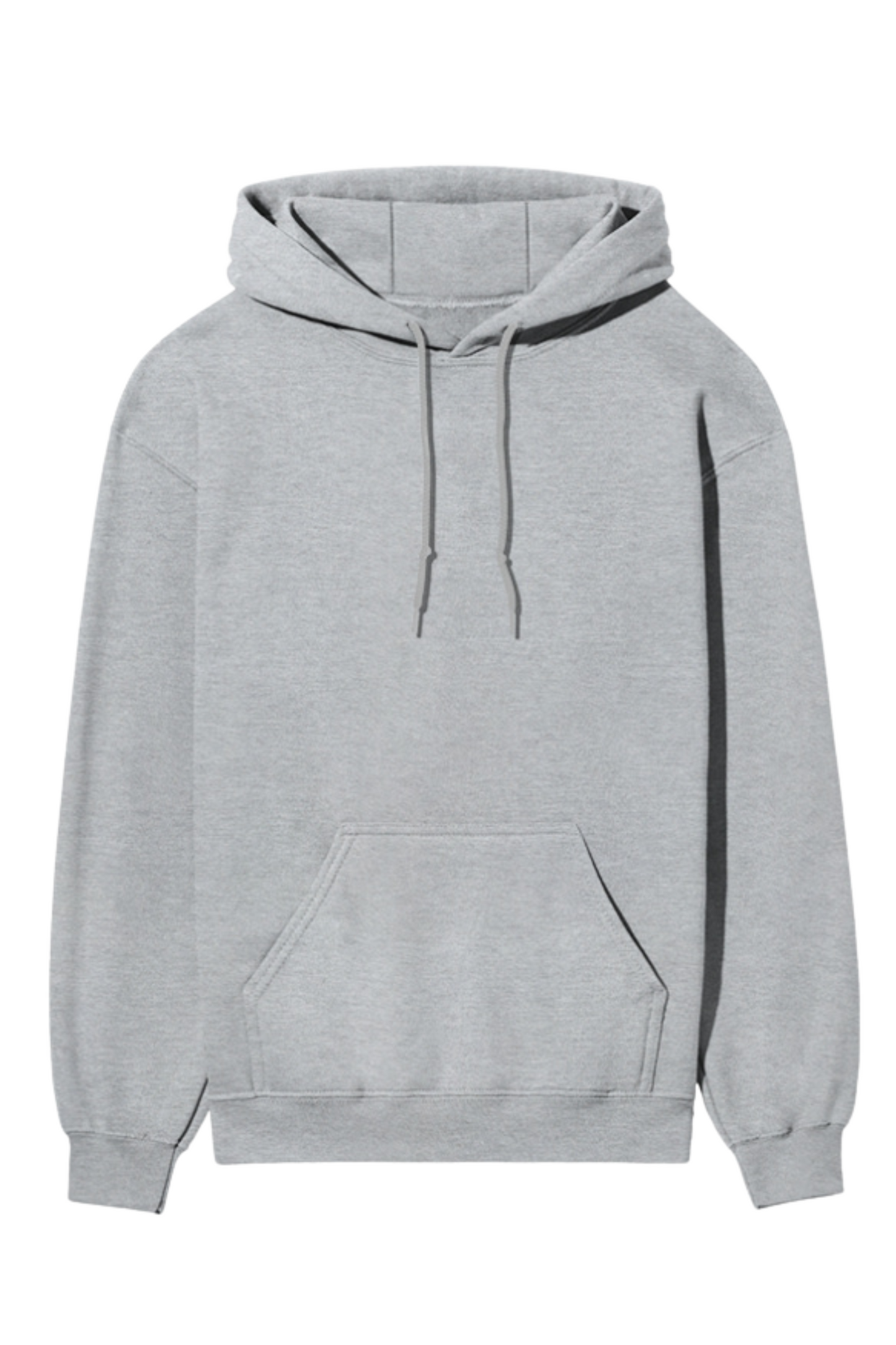 Silver Dune Grey Melange Hoodie