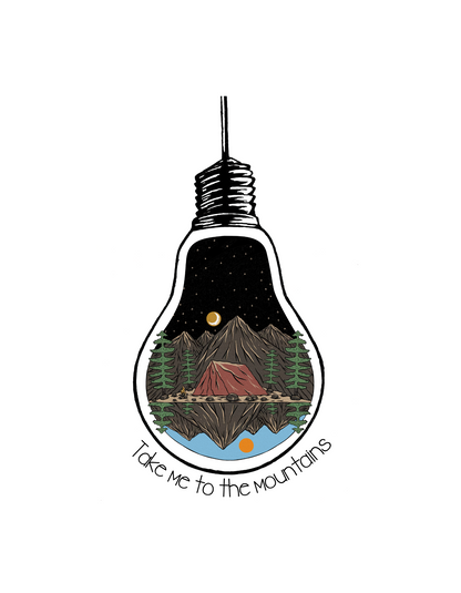 Take Me To Mountains T-Shirt - The Khoj Store
