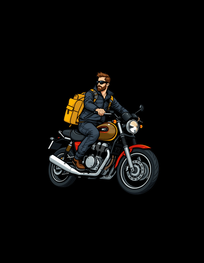 The Male Biker
