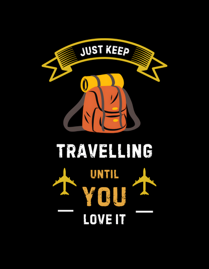 Just Keep Travelling Sweatshirt