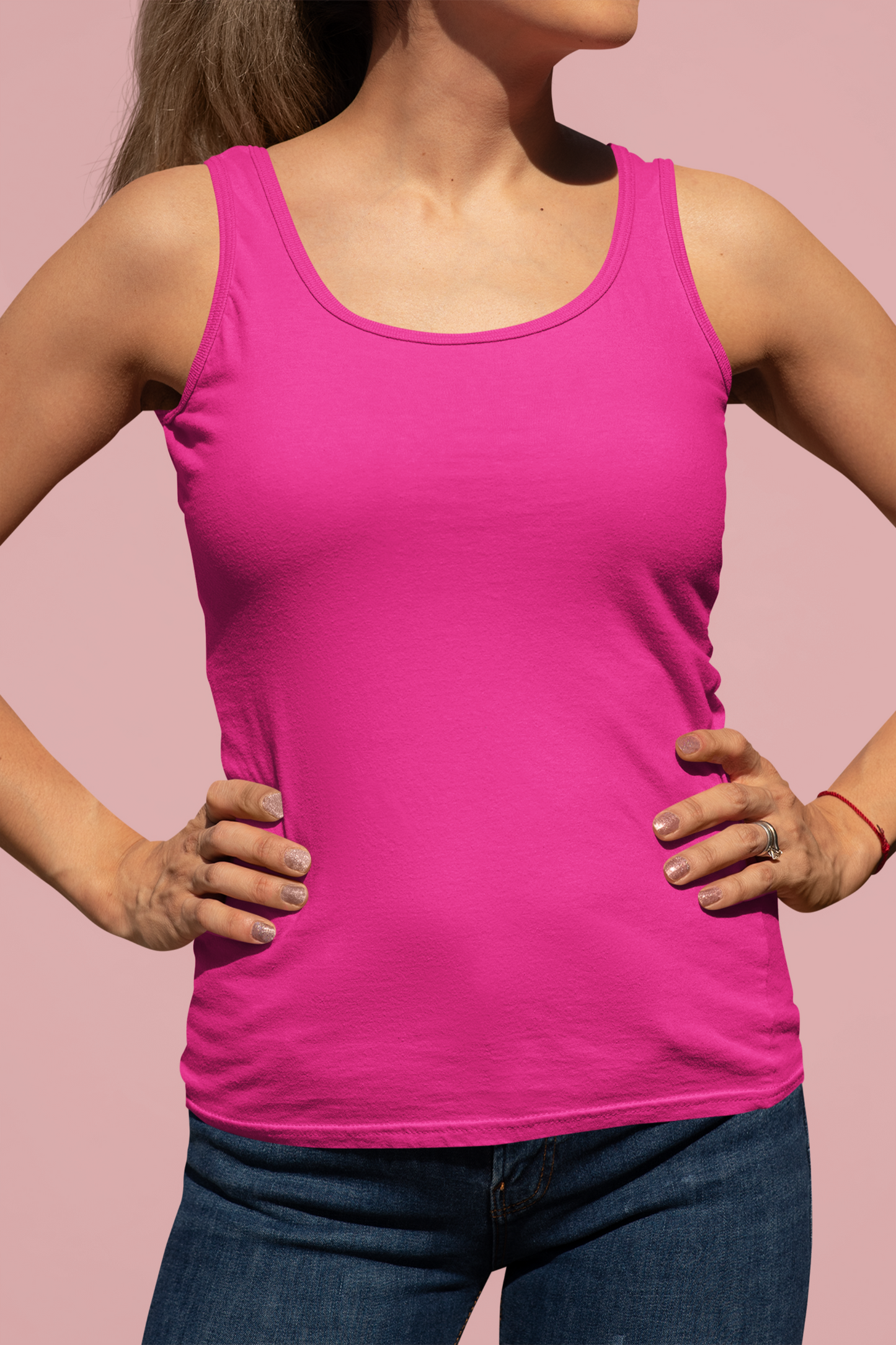 Pink Horizon Tank Top