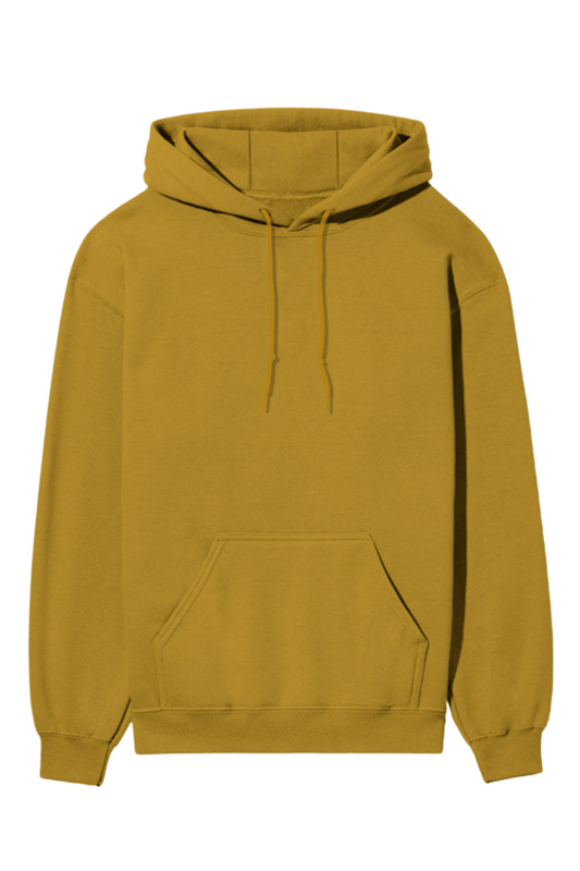 Amber Glow Mustard Yellow Hoodie