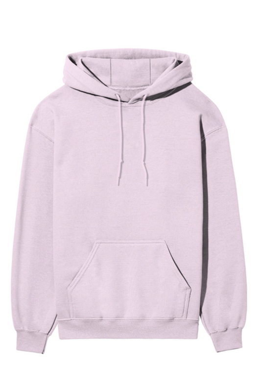 Peach Glow Light Baby Pink Hoodie