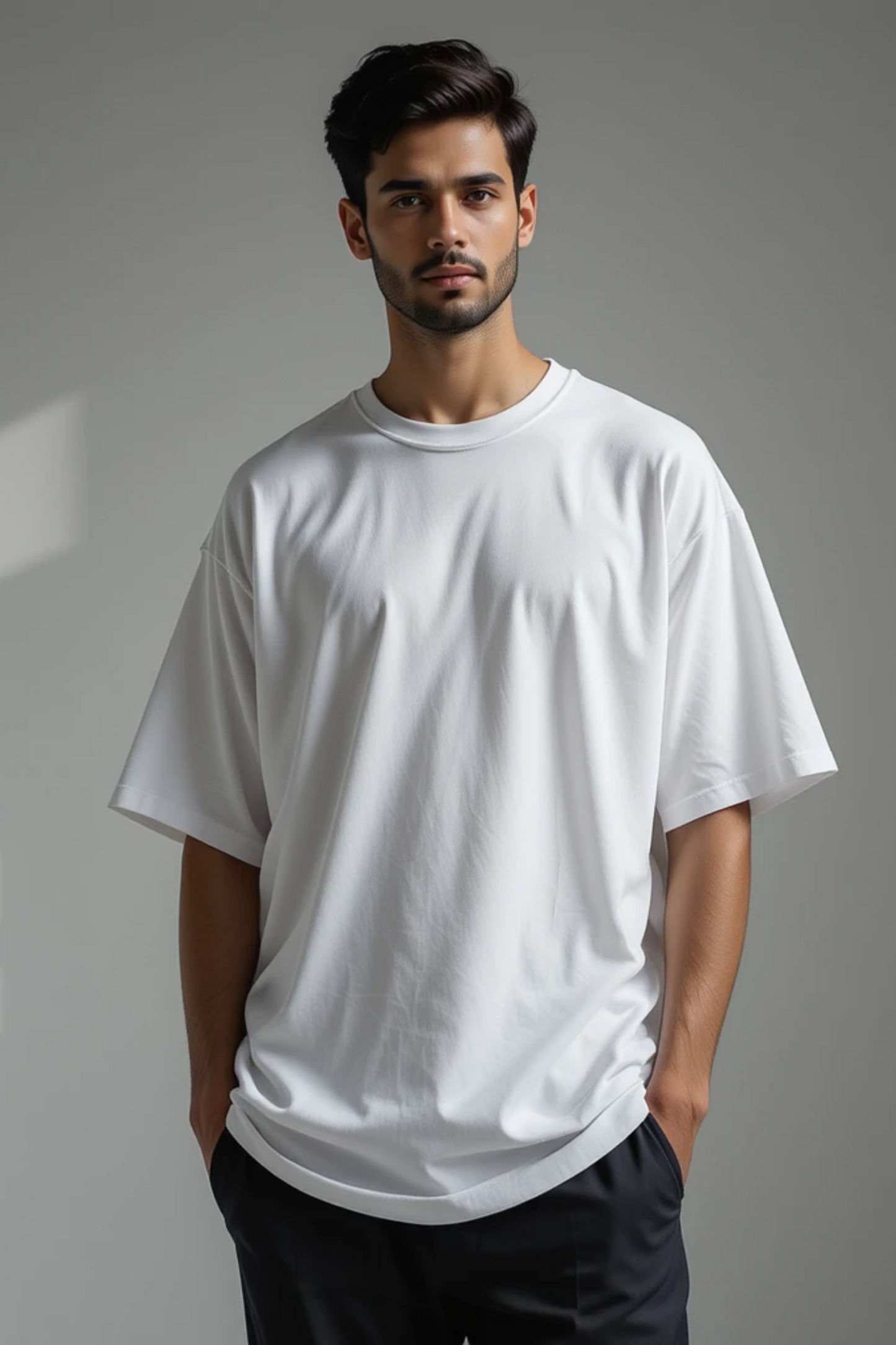 Pure Essence White Oversized T-Shirt