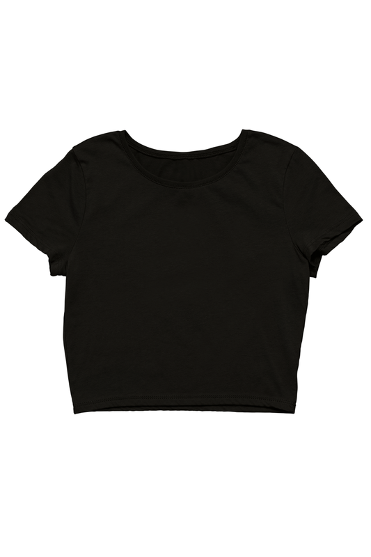 Shadow Black Crop Top