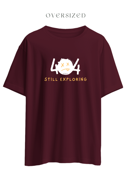 404 Still Exploring Oversized T-Shirt